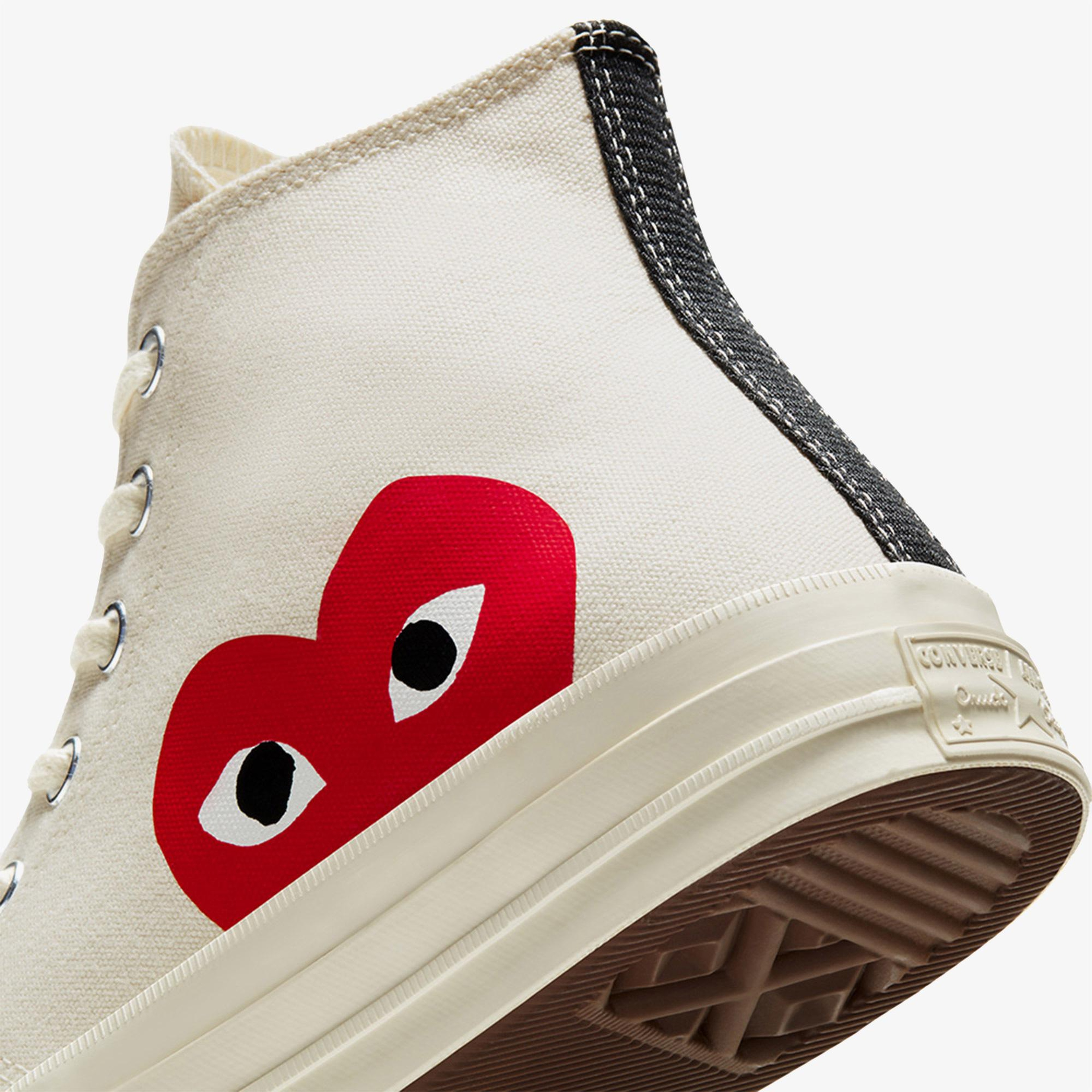 Converse X Comme Des Garçons Play Chuck 70 Unisex Beyaz Sneaker