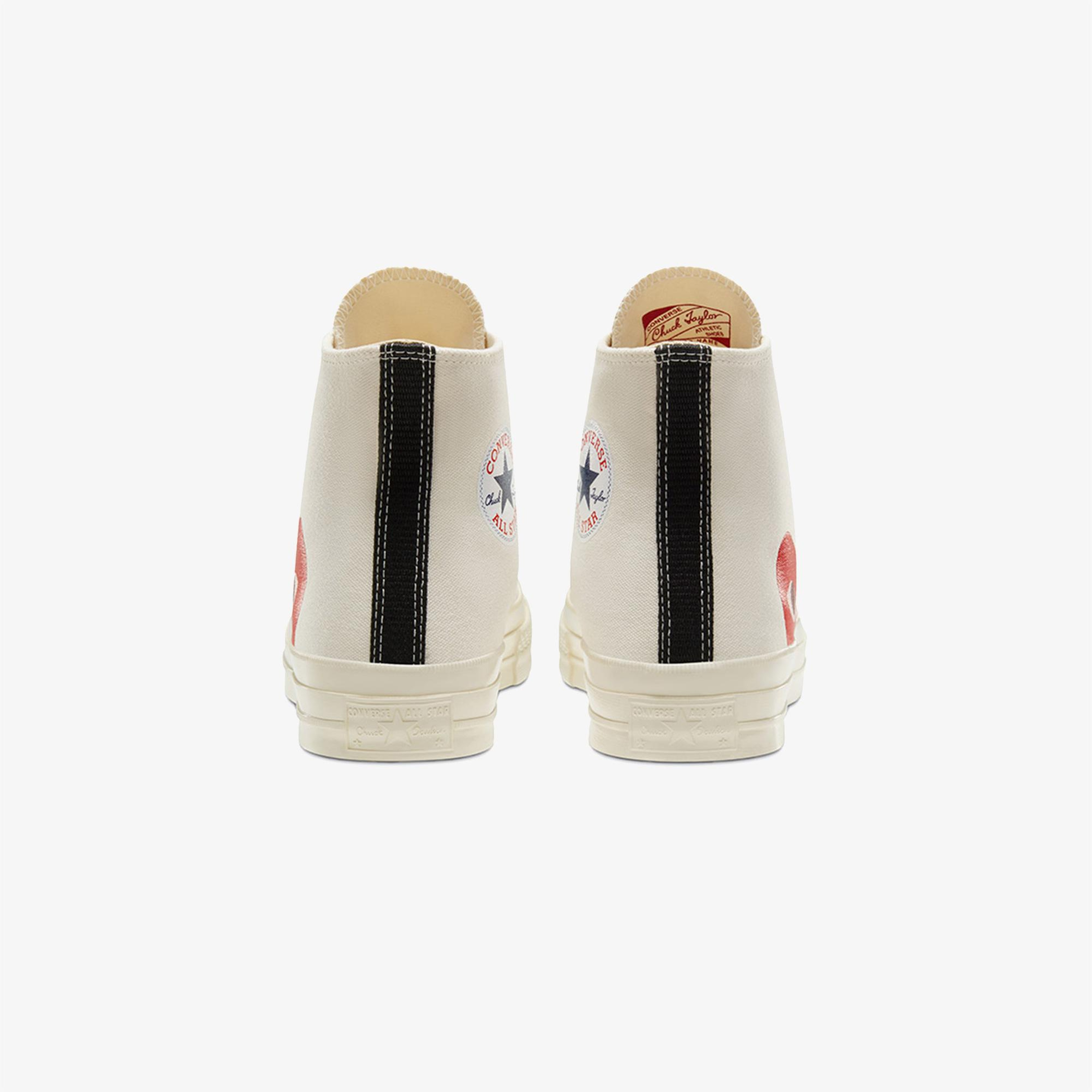 Converse X Comme Des Garçons Play Chuck 70 Unisex Beyaz Sneaker