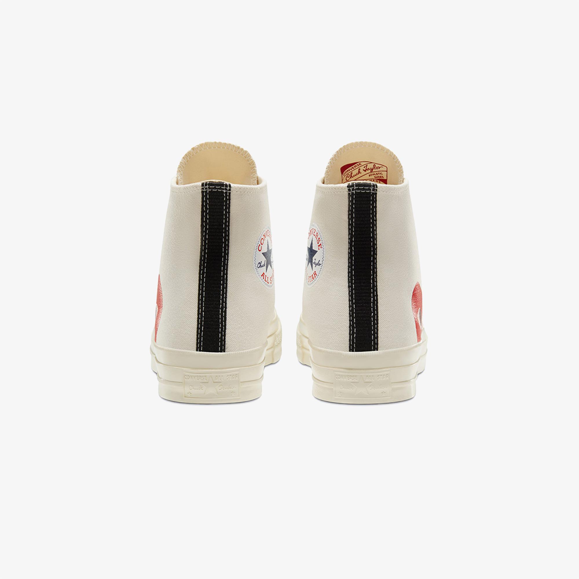 Converse X Comme Des Garçons Play Chuck 70 Unisex Beyaz Sneaker