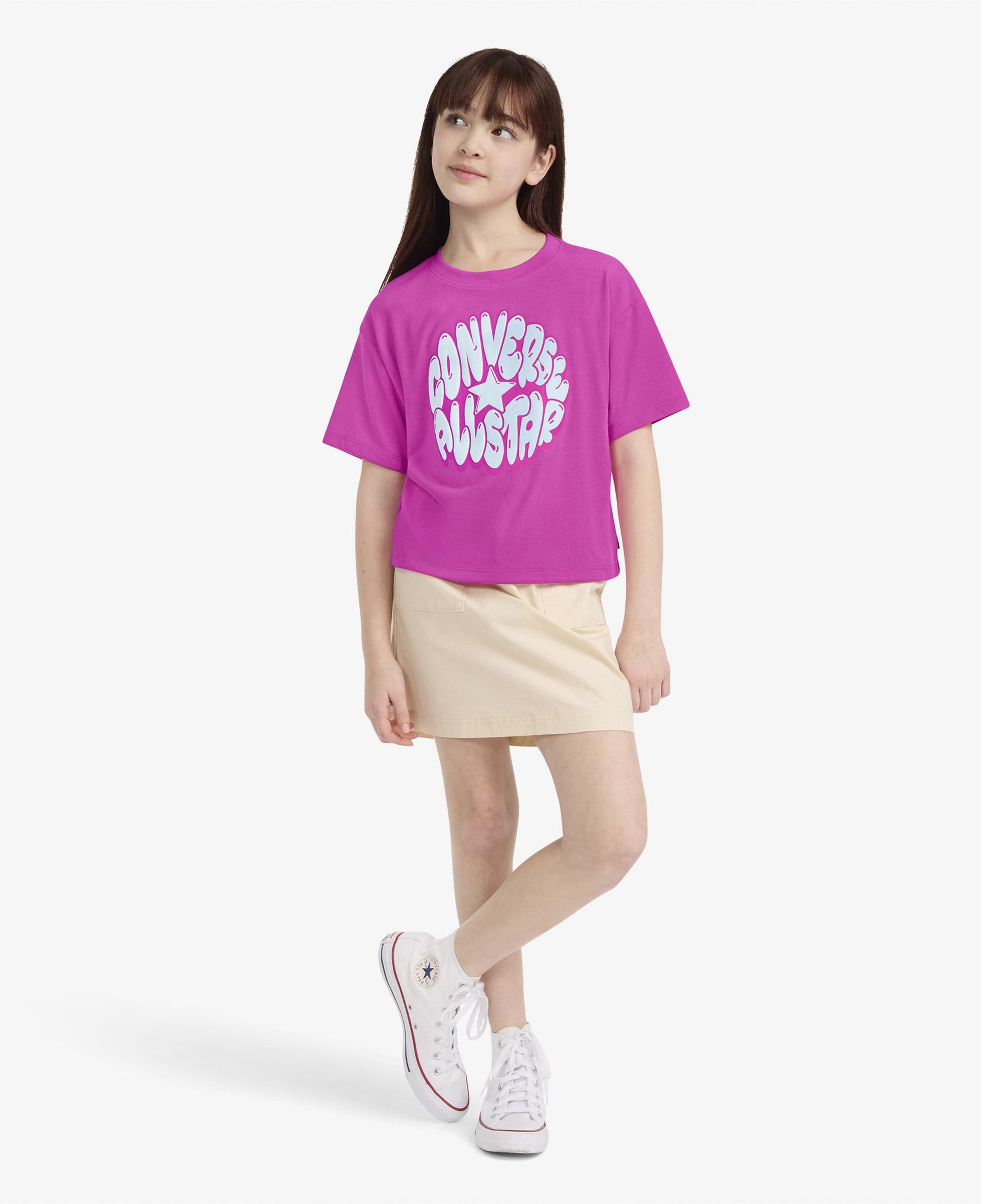 Converse Kız Genç Çocuk Mor T-Shirt