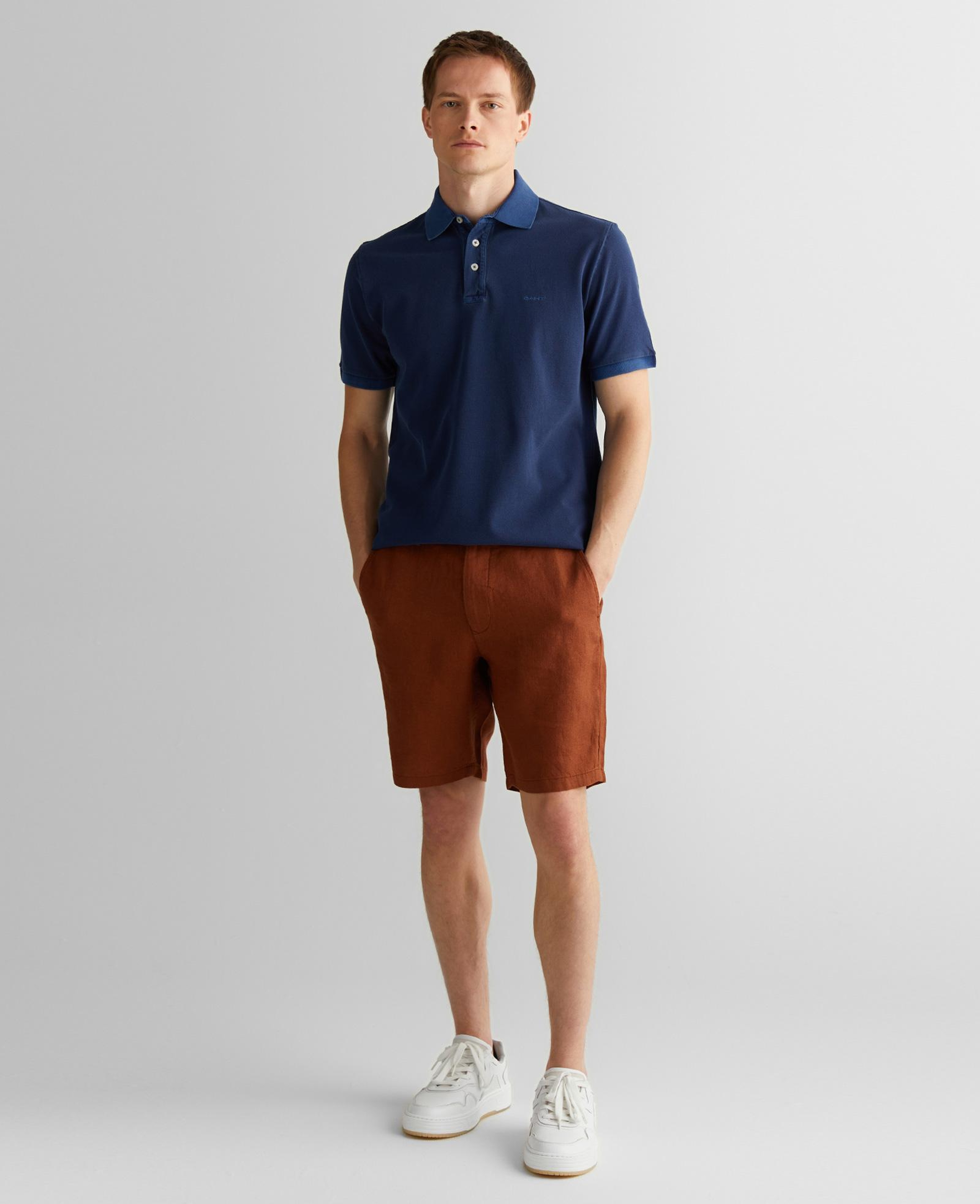 Gant Erkek Lacivert Regular Fit Polo