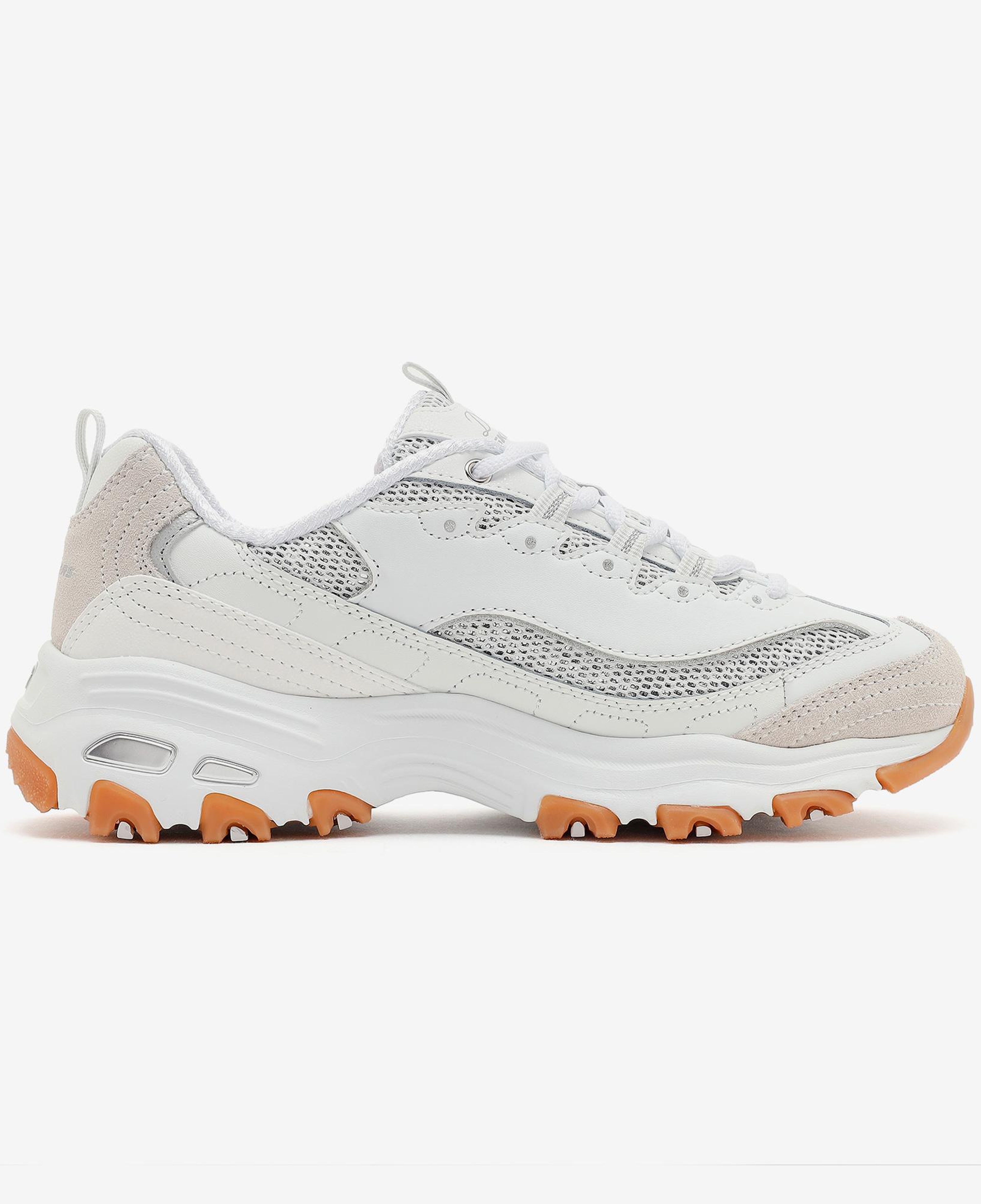 Skechers D'Lites Kadın Beyaz Sneaker
