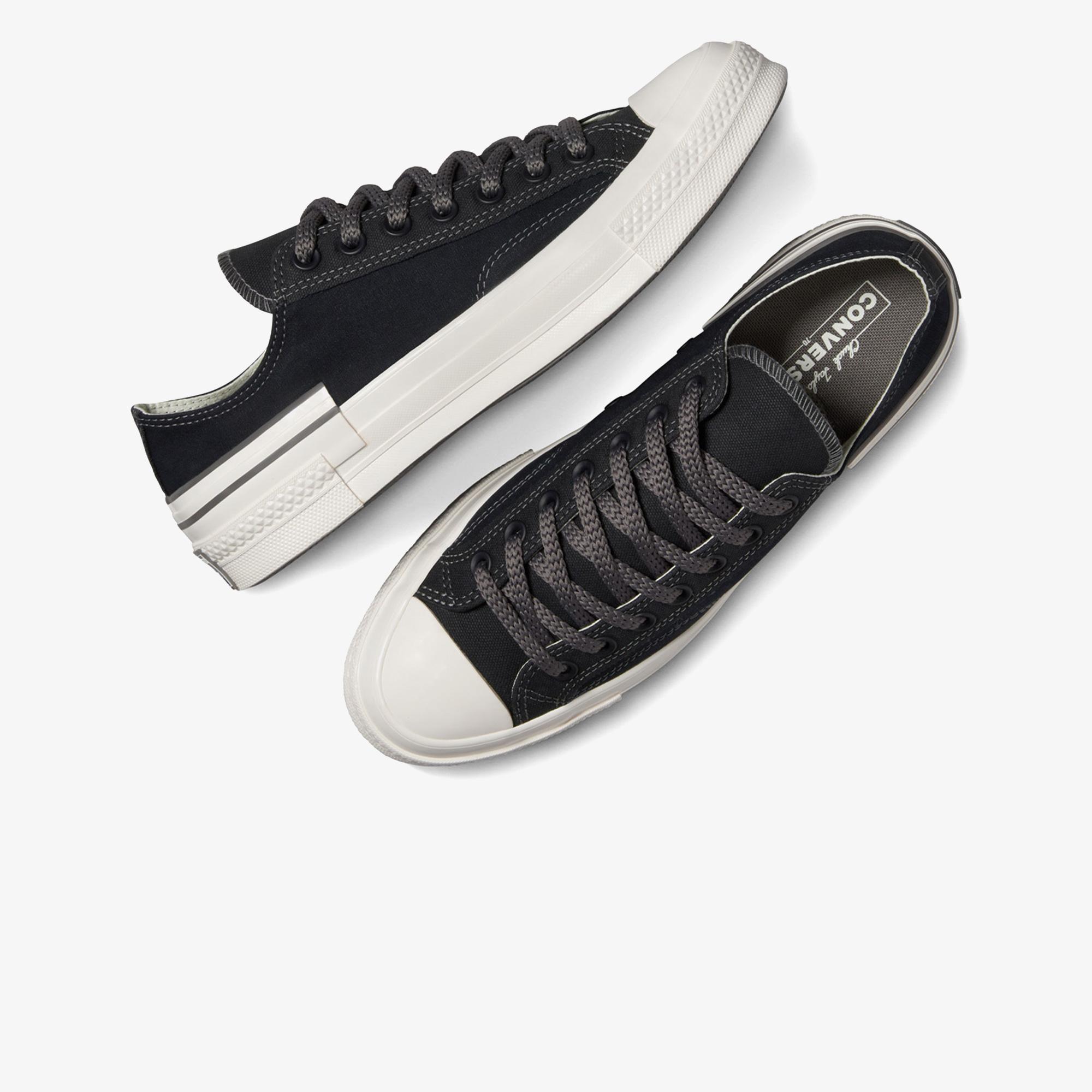 Converse Chuck 70 Hacked Heel Unisex Siyah Platform Sneaker