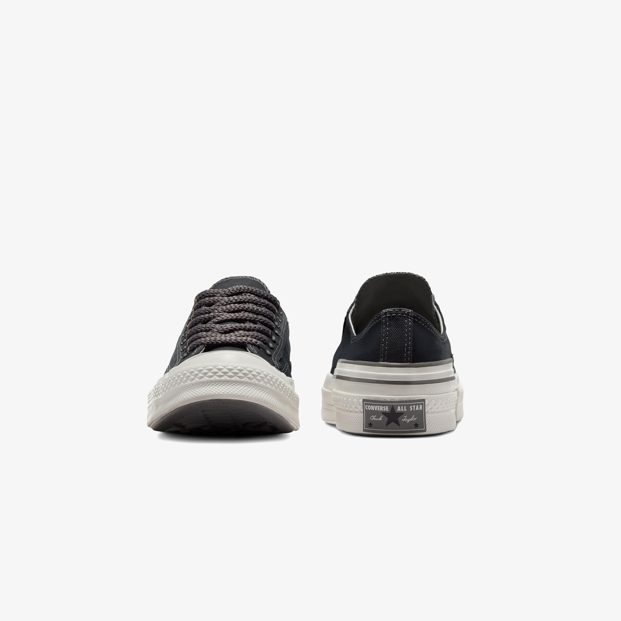 Converse Chuck 70 Hacked Heel Unisex Siyah Platform Sneaker