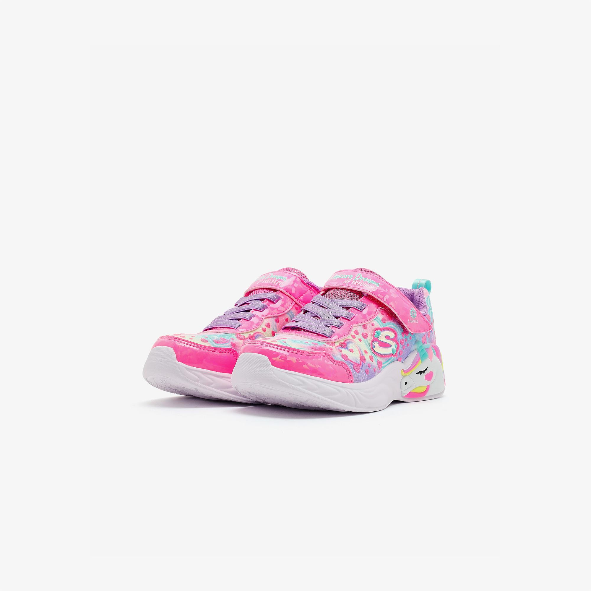 Skechers Unicorn Dreams Çocuk Pembe Spor Ayakkabı