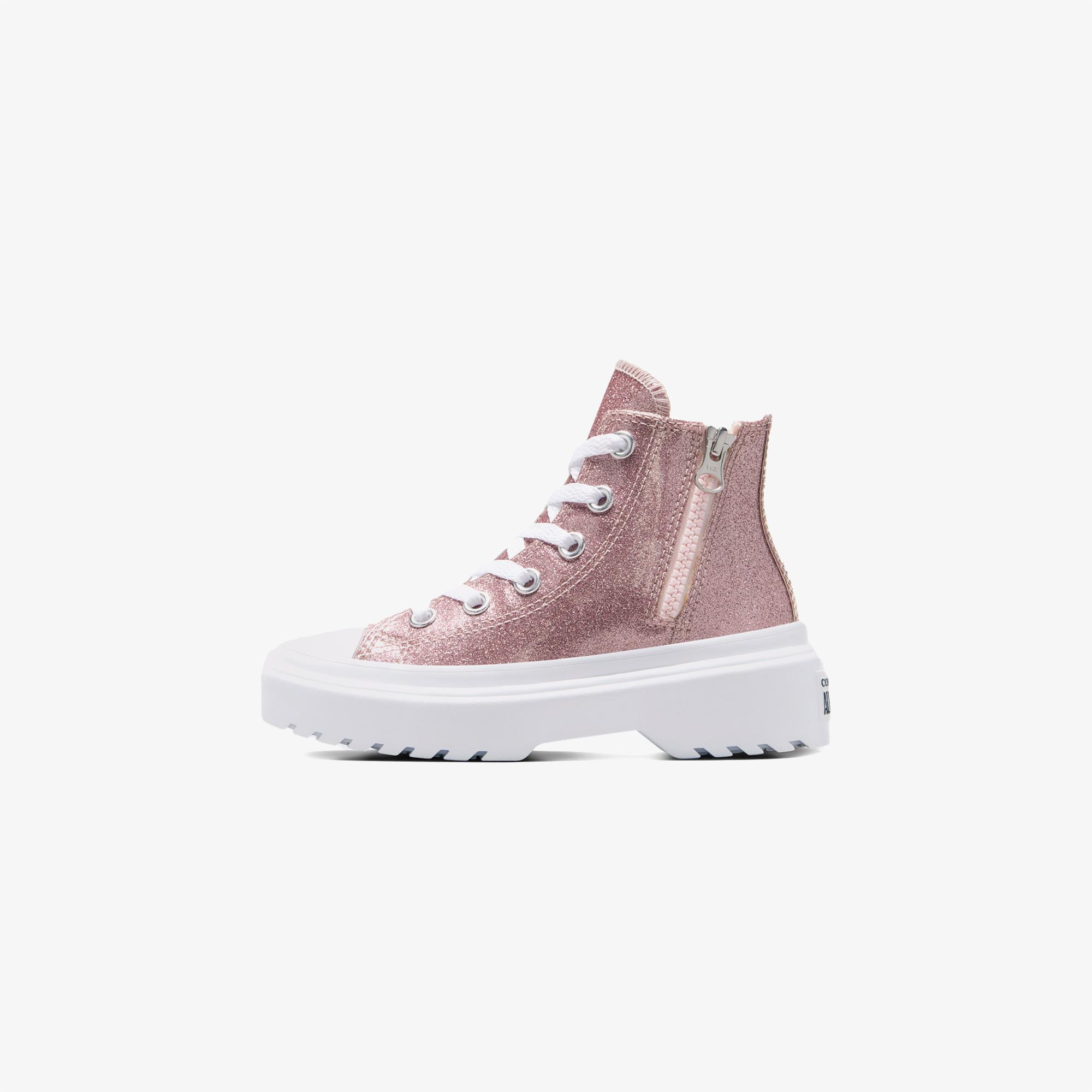 Converse Chuck Taylor All Star Lugged Lift Çocuk Pembe Platform Sneaker