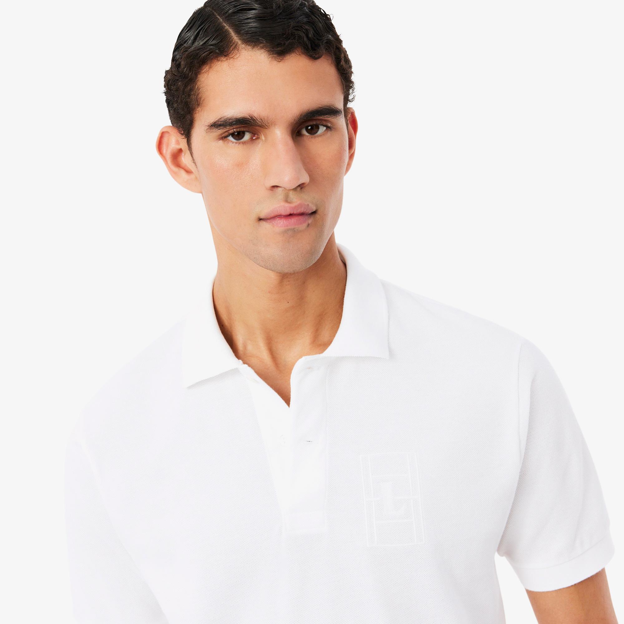 Lacoste Erkek Classic Fit Beyaz Polo