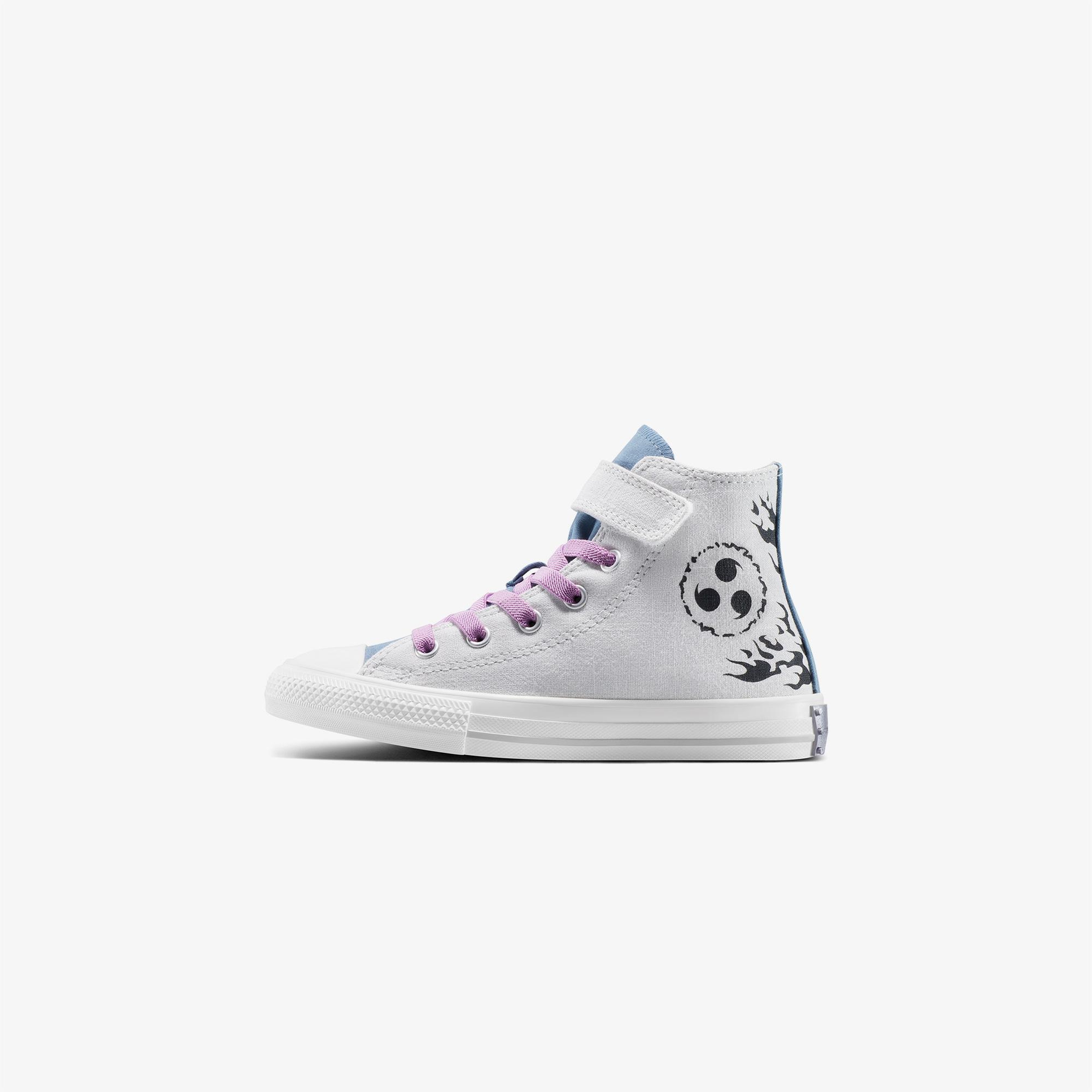 Converse x Naruto Çocuk Gri Chuck Taylor All Star Sneaker