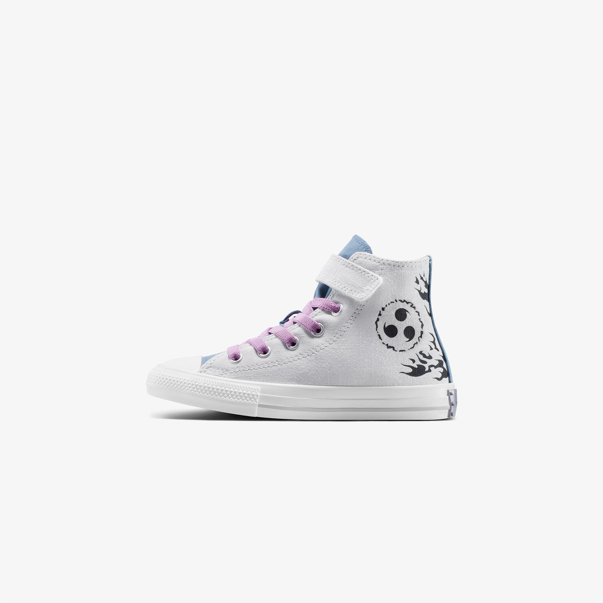 Converse x Naruto Çocuk Gri Chuck Taylor All Star Sneaker
