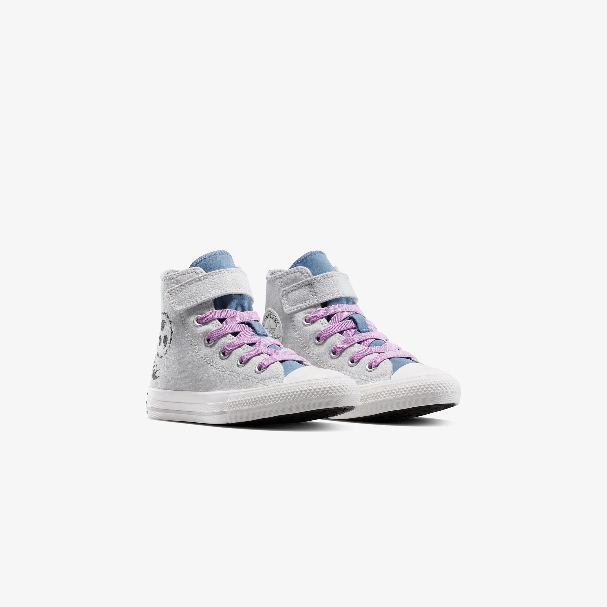 Converse x Naruto Çocuk Gri Chuck Taylor All Star Sneaker