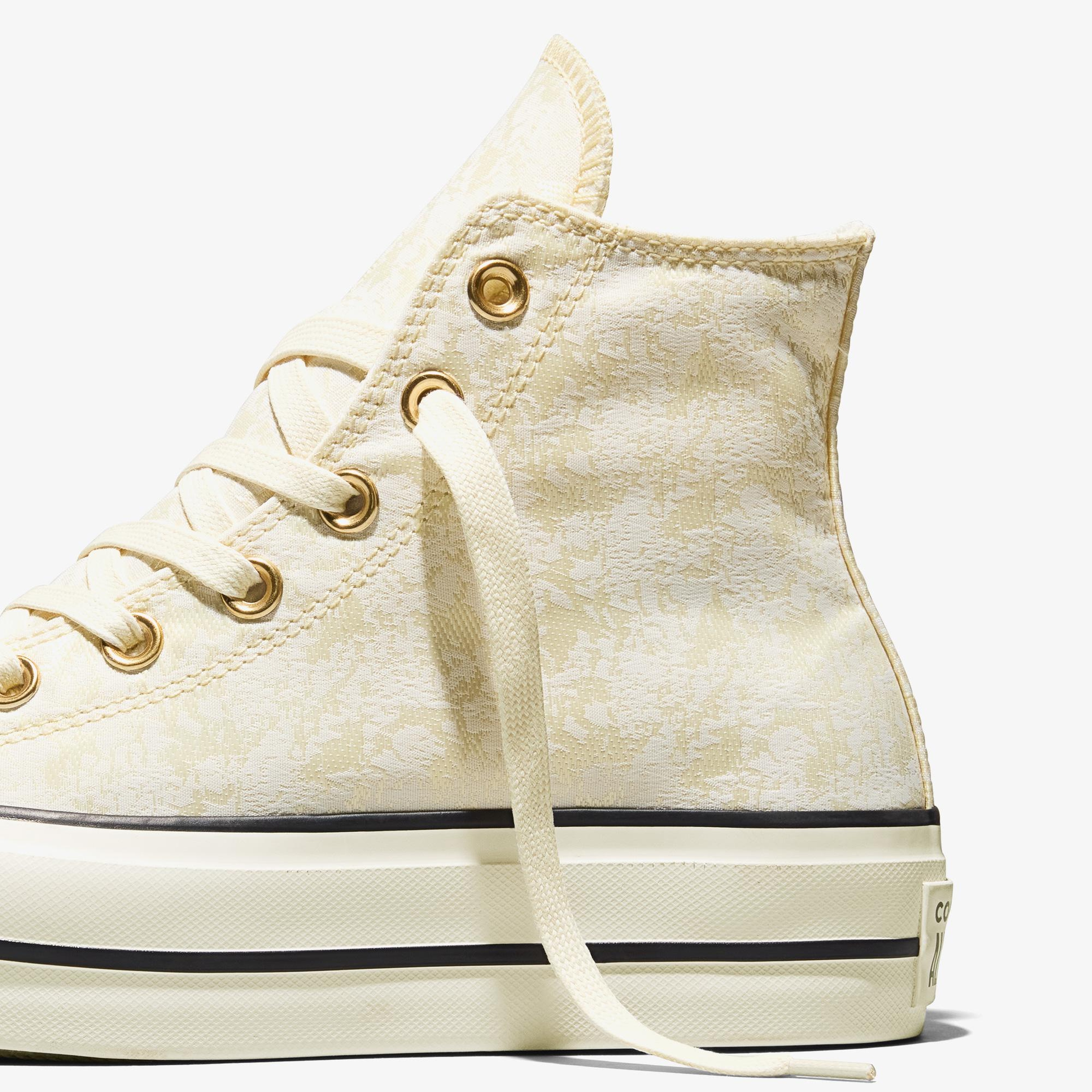 Converse Chuck Taylor All Star Lift Kadın Sarı Sneaker