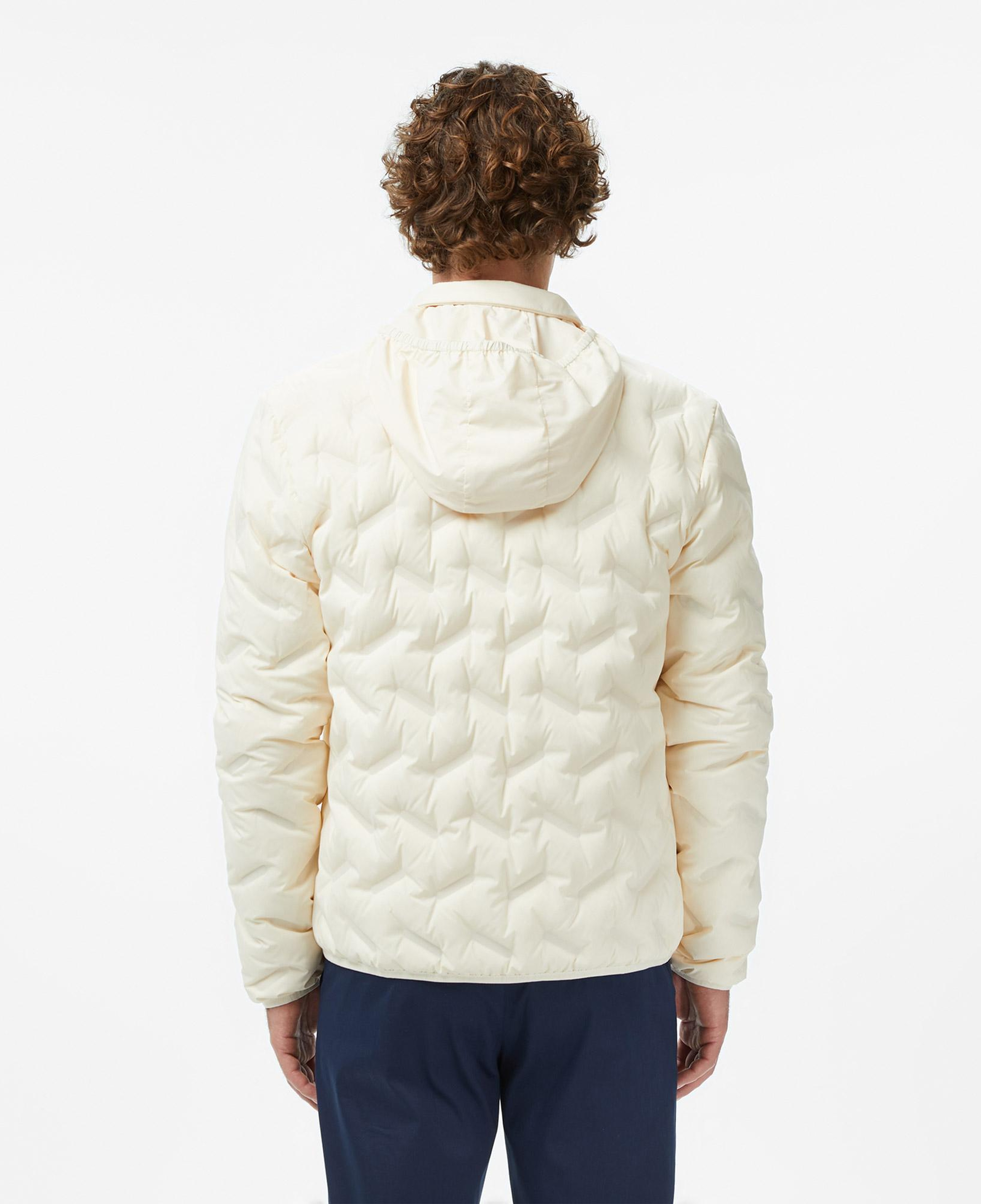 Lacoste Erkek Regular Fit Dik Yaka Kapitone Krem Mont