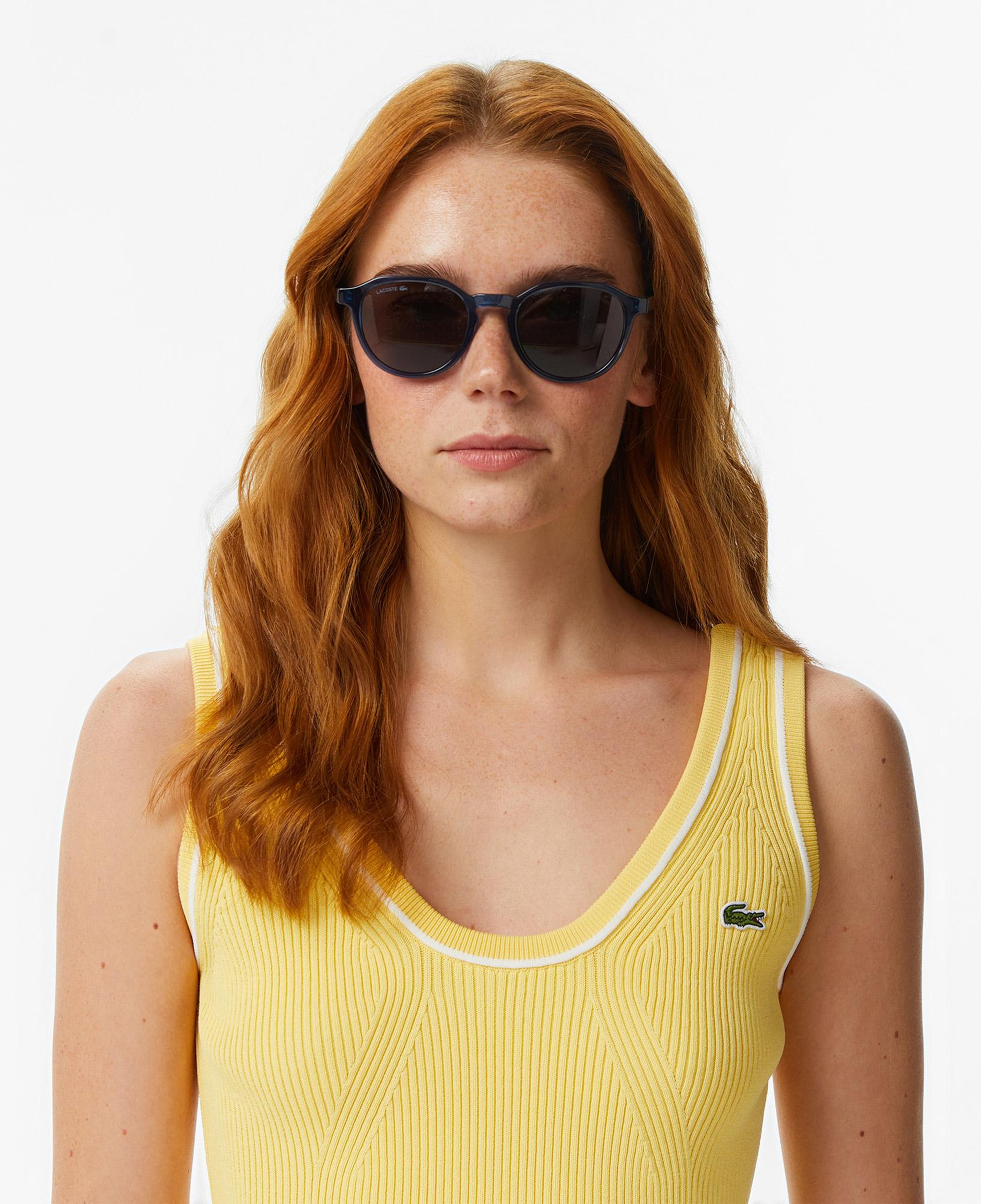 Lacoste Kadın Slim Fit Sarı Bluz