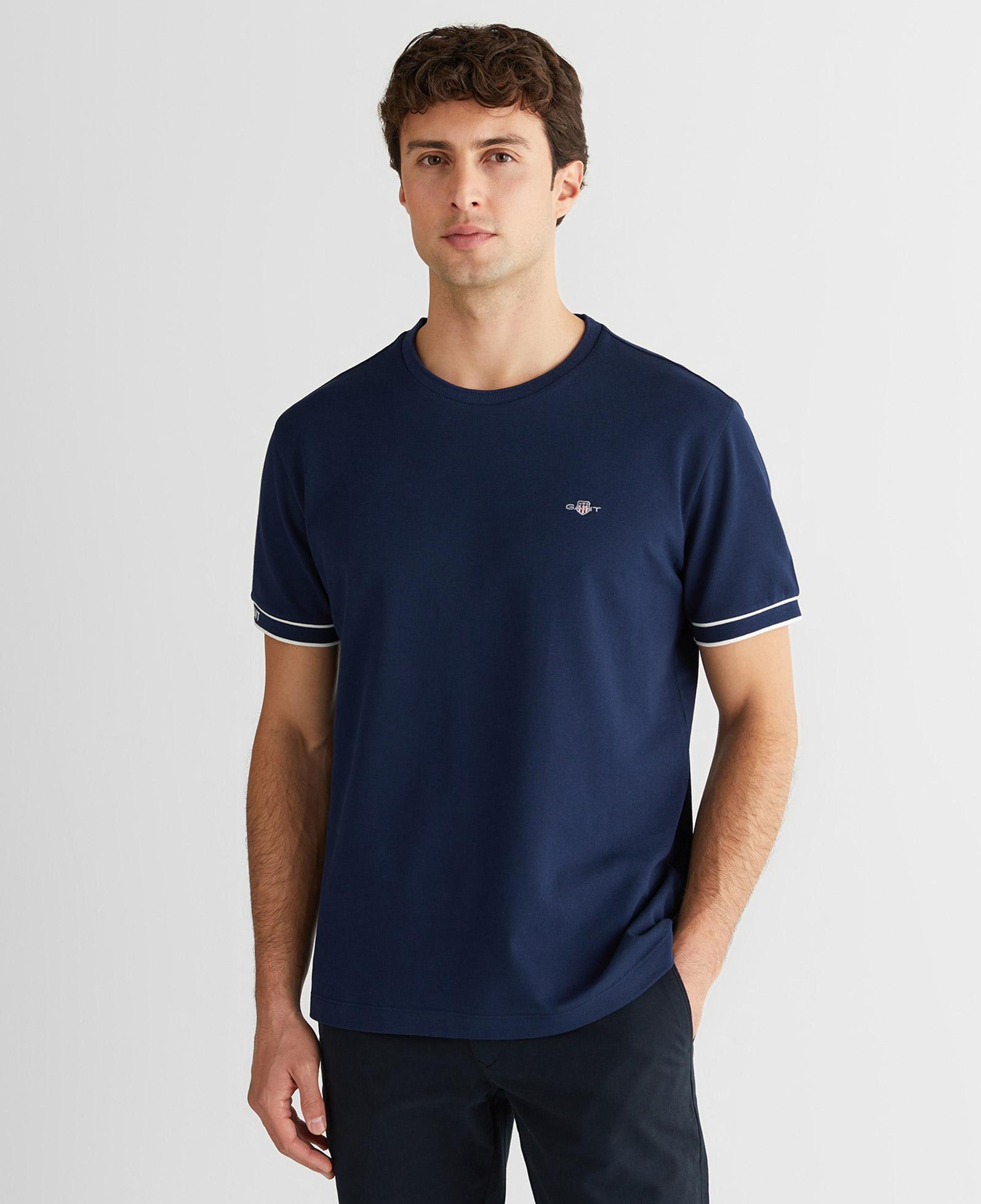 GANT Erkek Lacivert T-Shirt