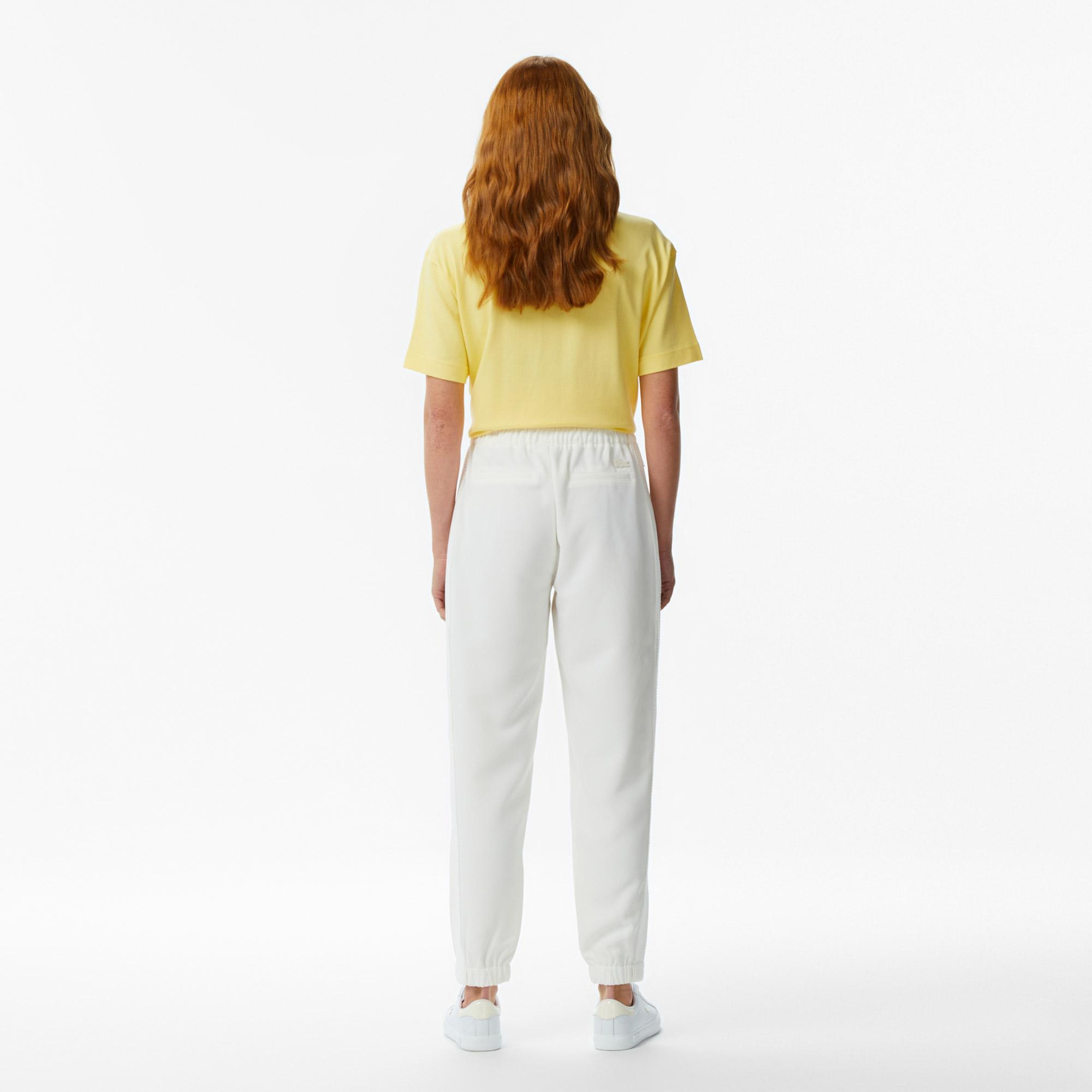 Lacoste Kadın Jogger Krem Pantolon