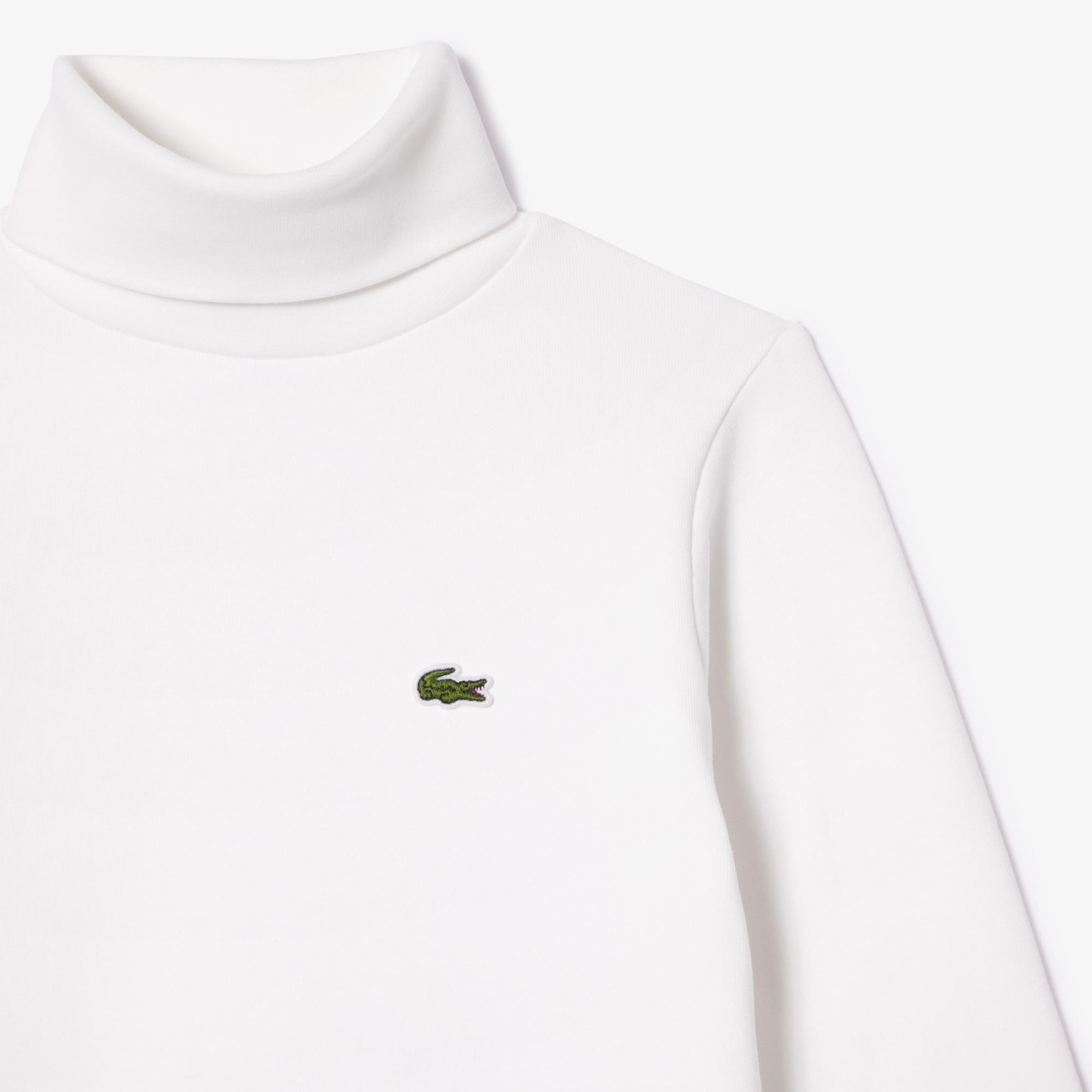 Lacoste Çocuk Bisiklet Yaka Beyaz T-Shirt