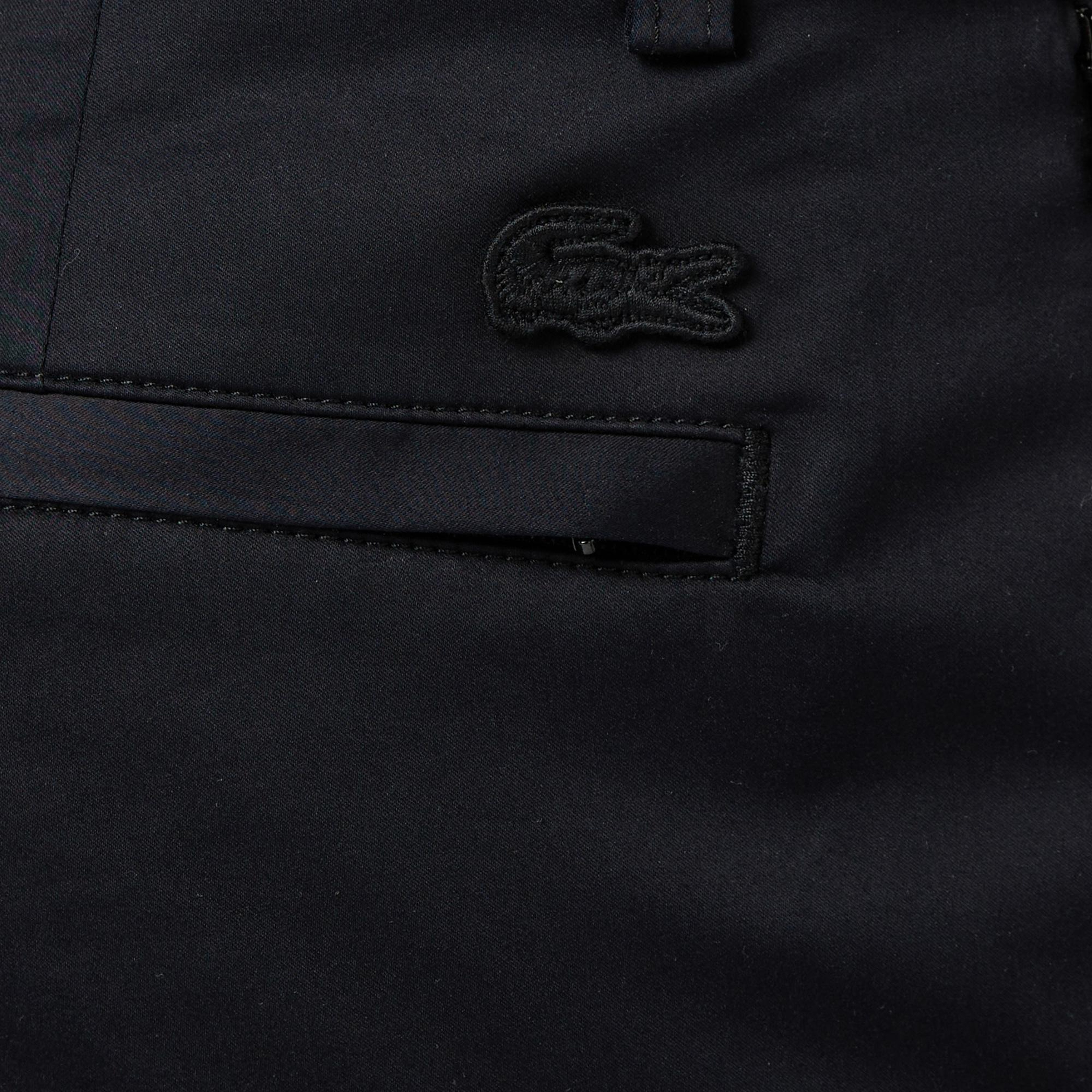 Lacoste Erkek Regular Fit Siyah Chino Pantolon