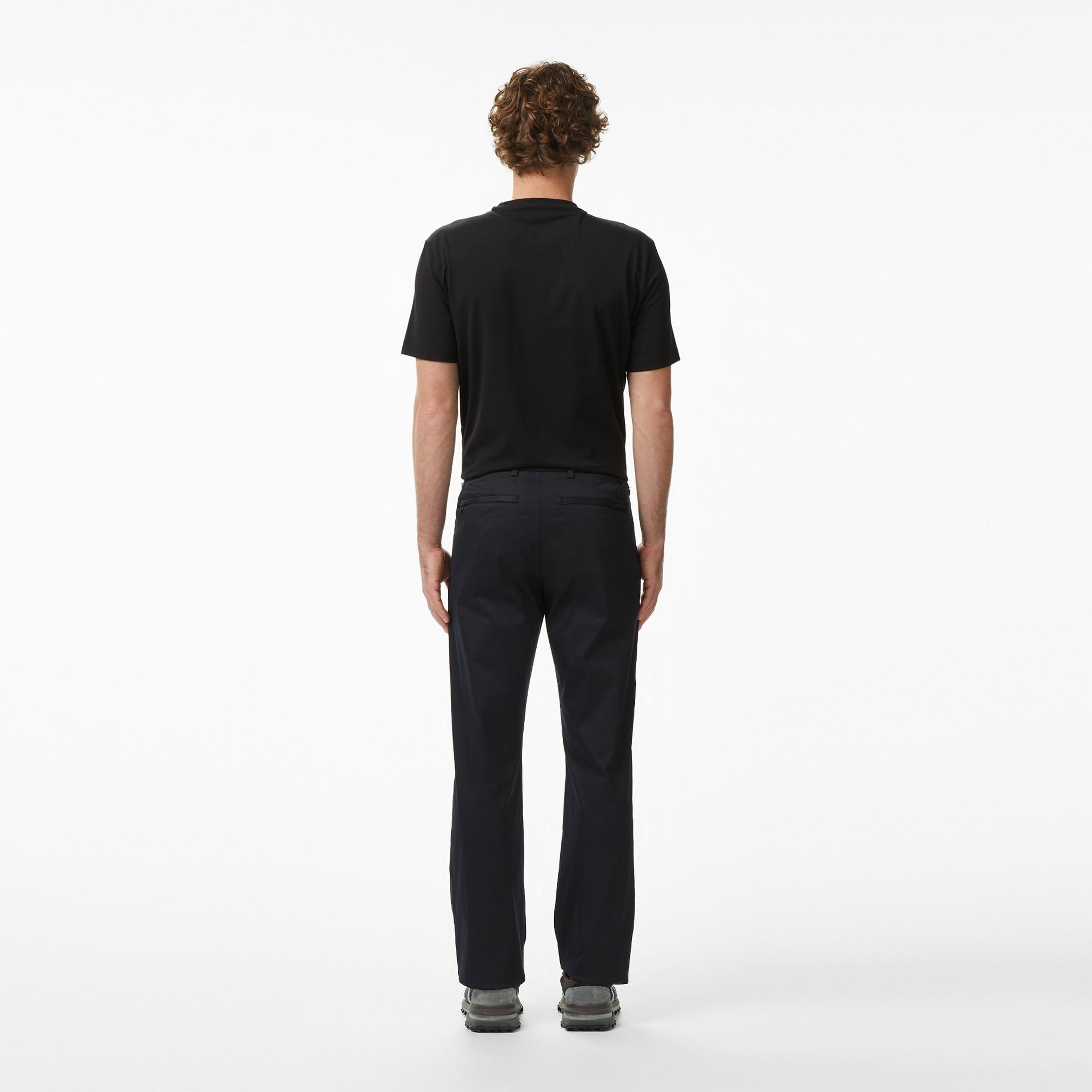 Lacoste Erkek Regular Fit Siyah Chino Pantolon
