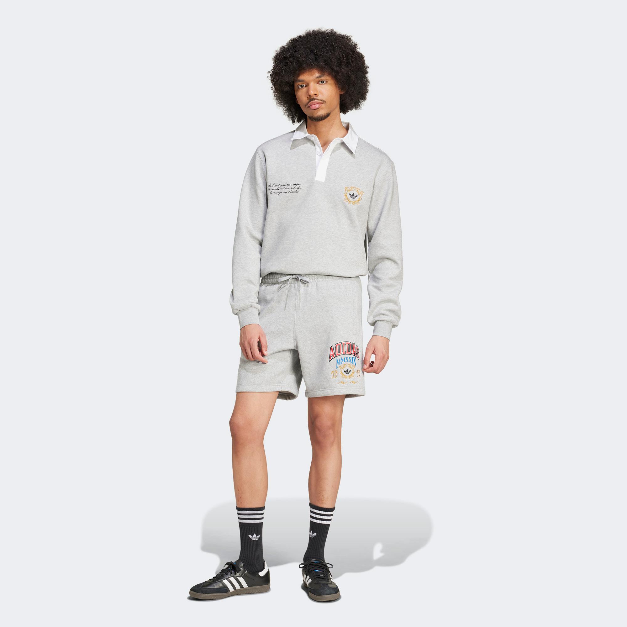 Adidas Vrcts Erkek Gri Şort