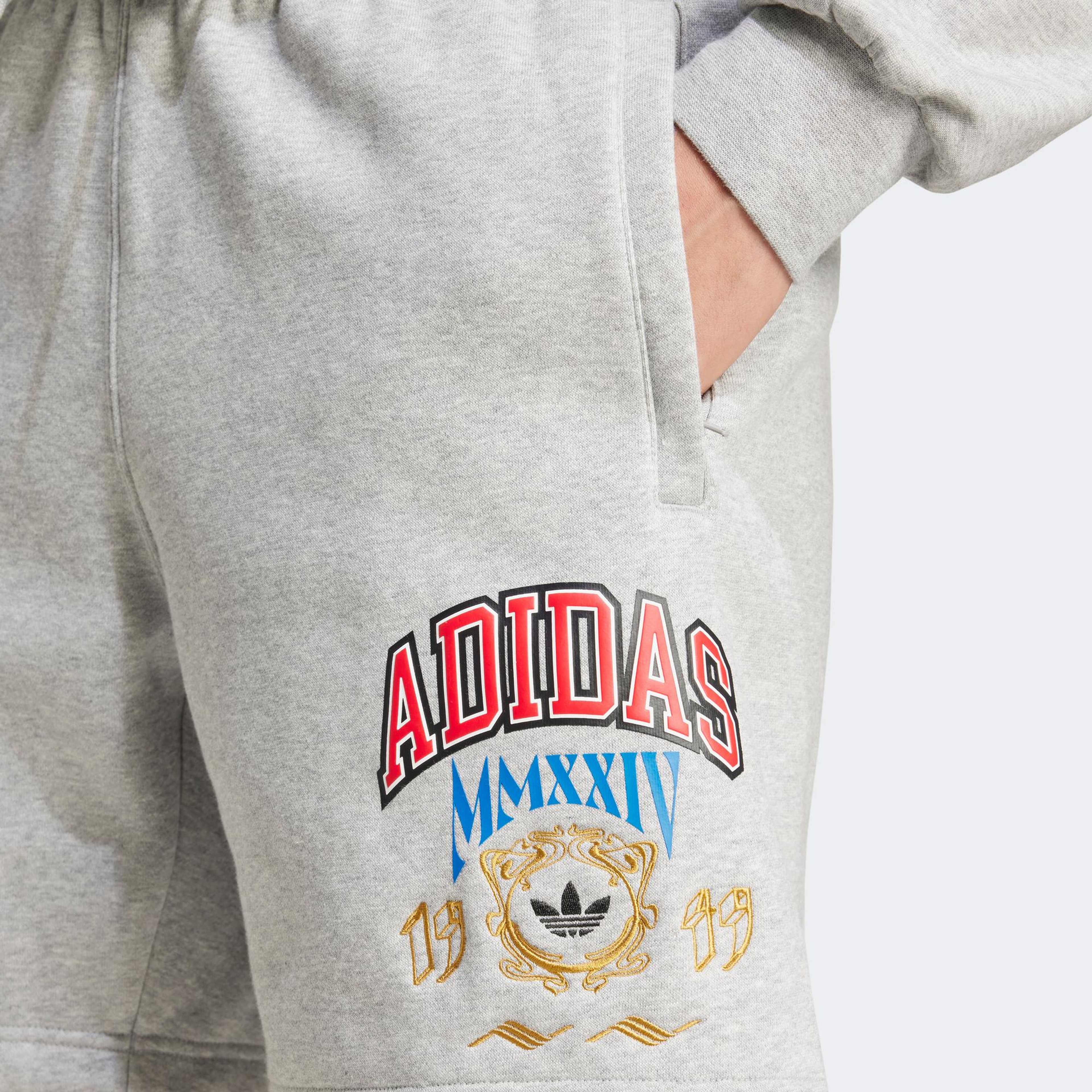 Adidas Vrcts Erkek Gri Şort