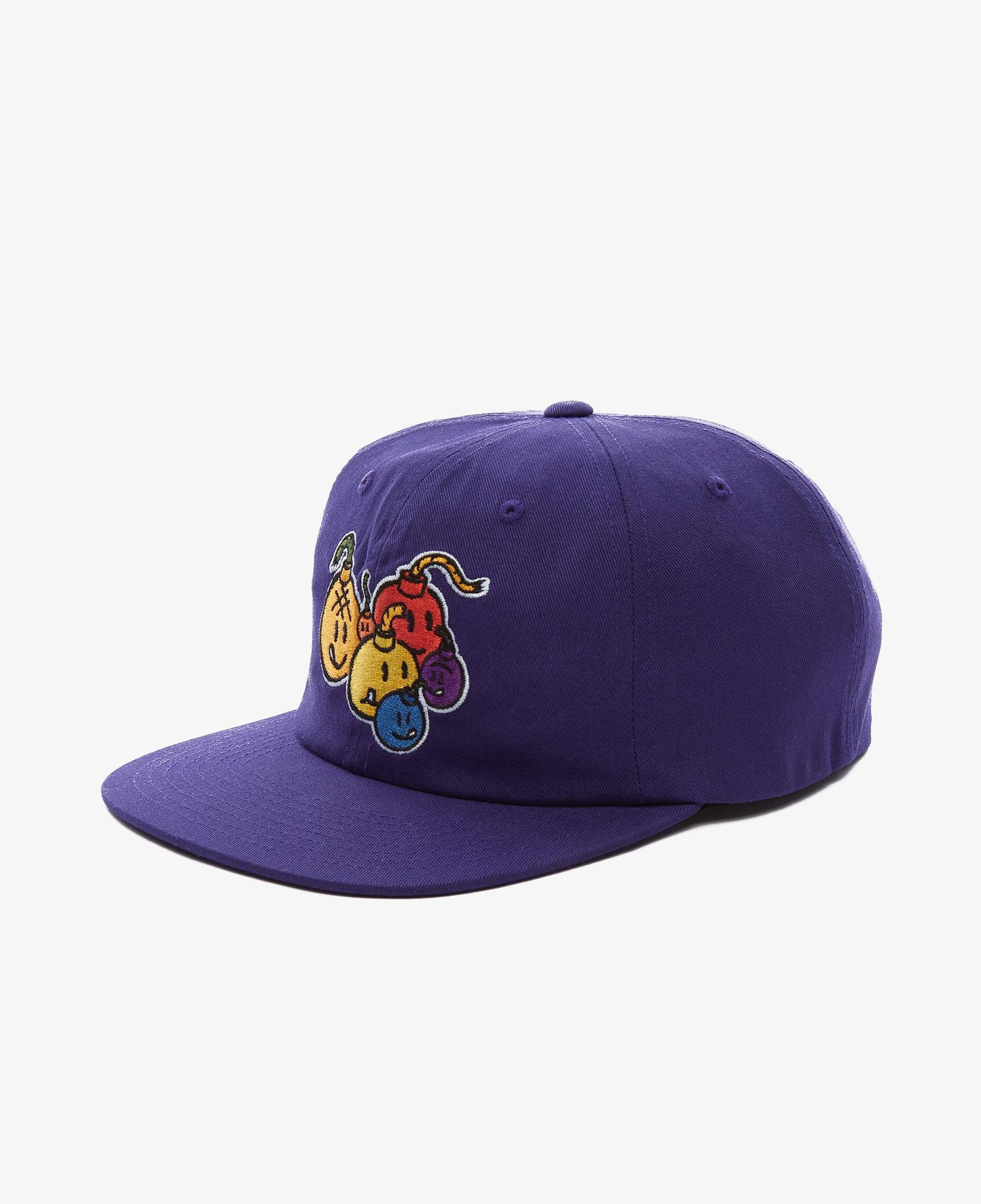 The Hundreds Froots Snapback Erkek Mor Şapka