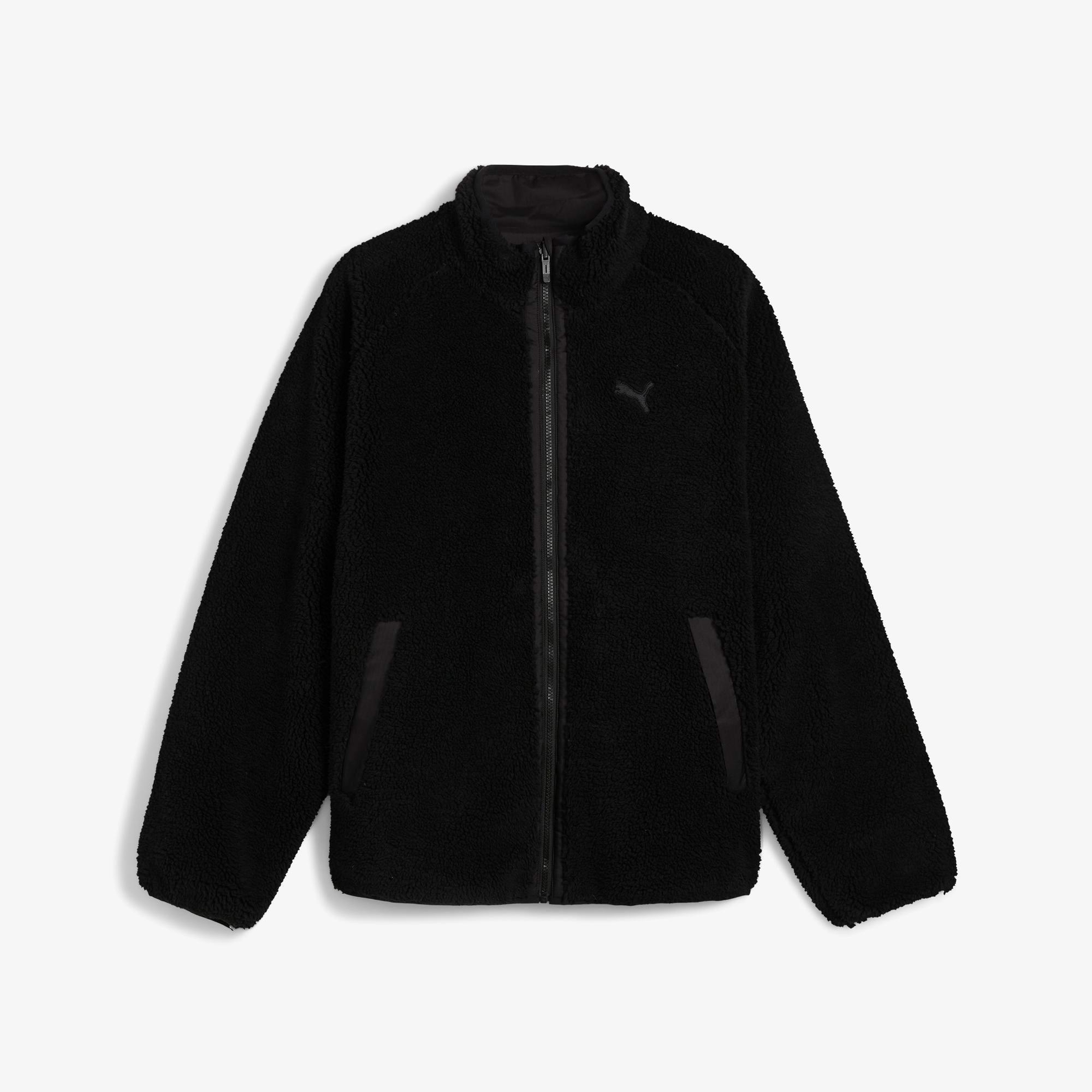 Puma Reversible Sherpa Erkek Siyah Ceket