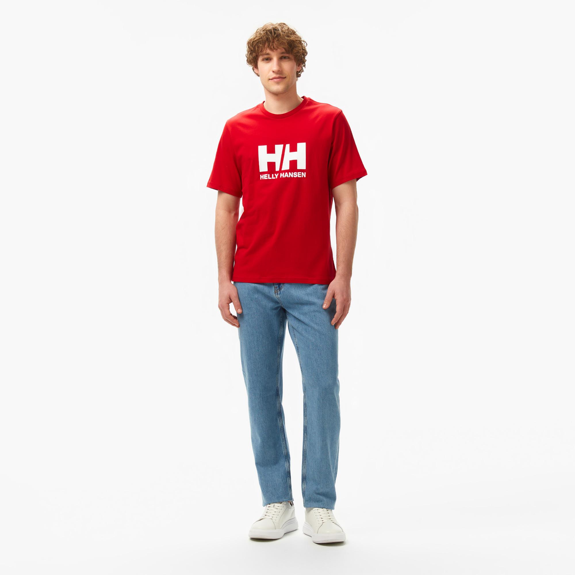Helly Hansen Logo 2.0 Erkek Kırmızı T-Shirt