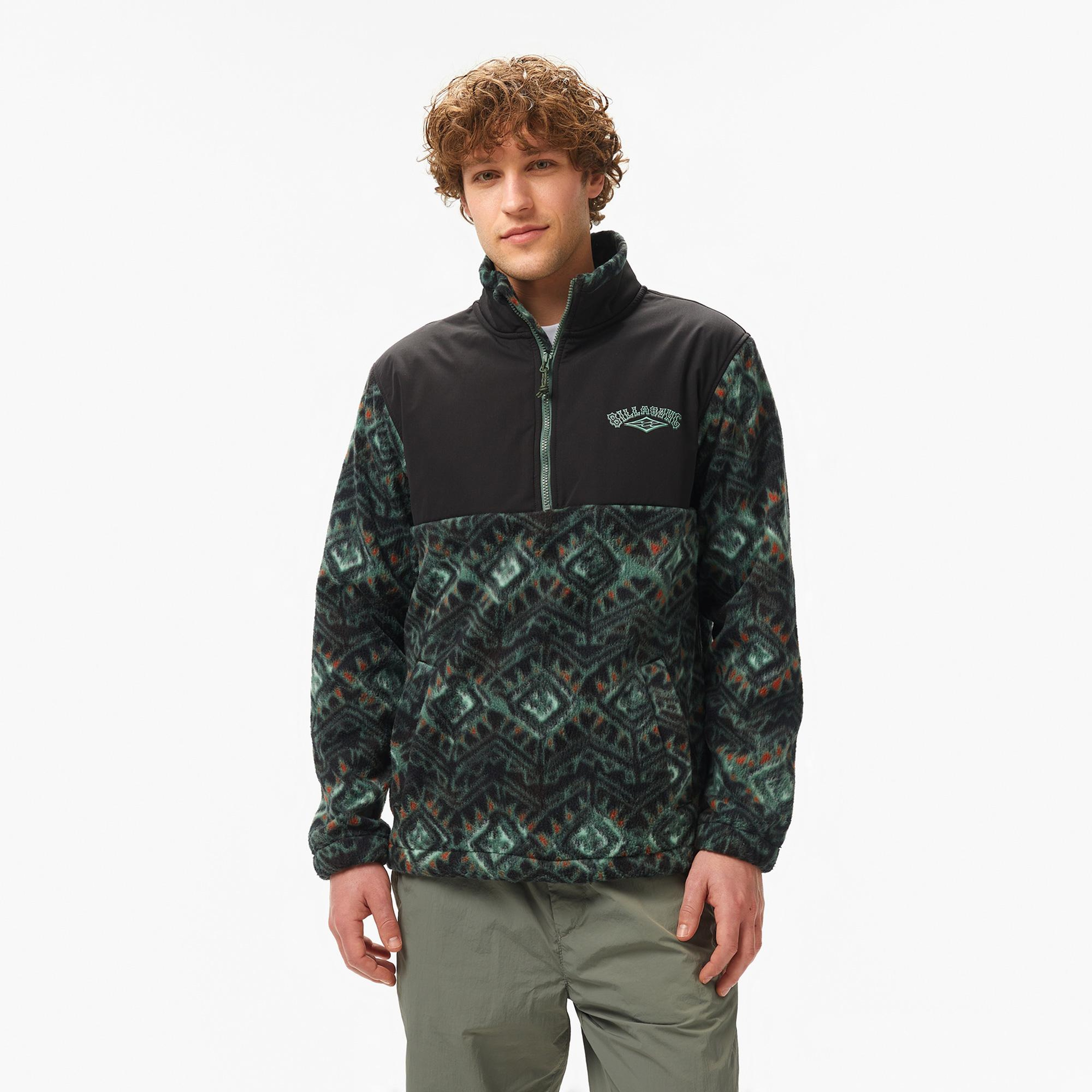 Billabong Boundary Re-İssue Erkek Siyah Polar Sweatshirt
