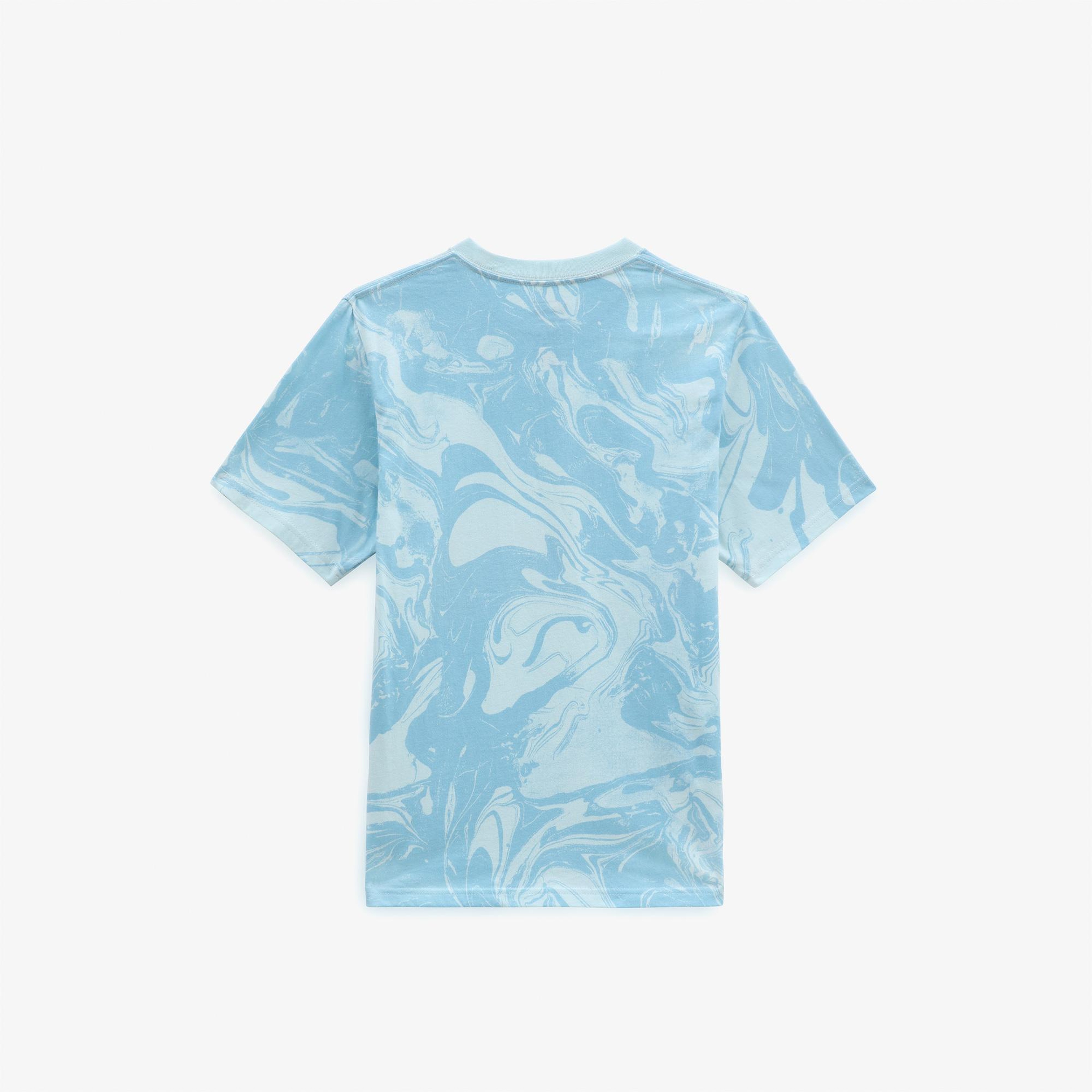 Vans Marble Çocuk Mavi T-Shirt