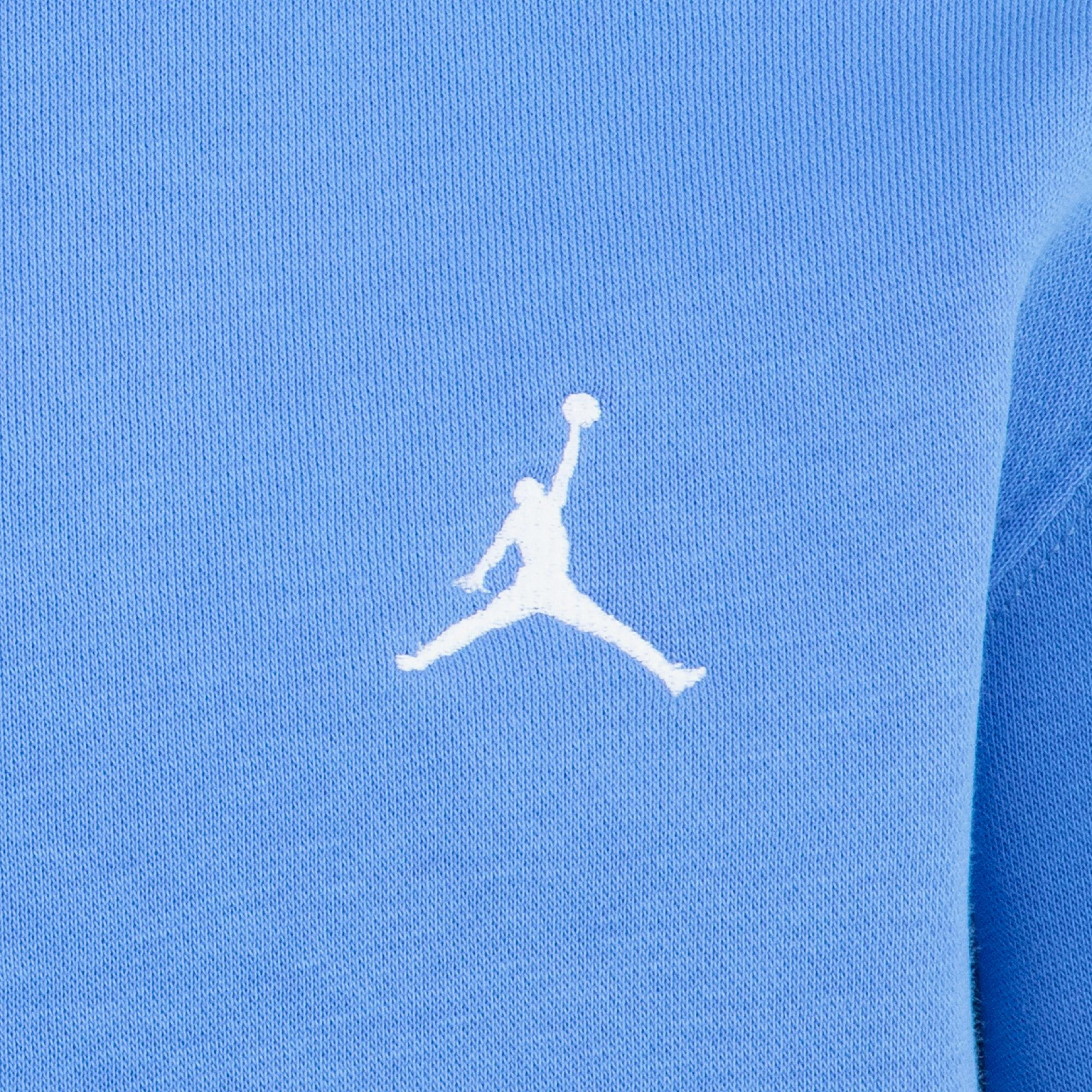 Jordan Brooklyn Fleece Pullover Çocuk Mavi Kapüşonlu Sweatshirt