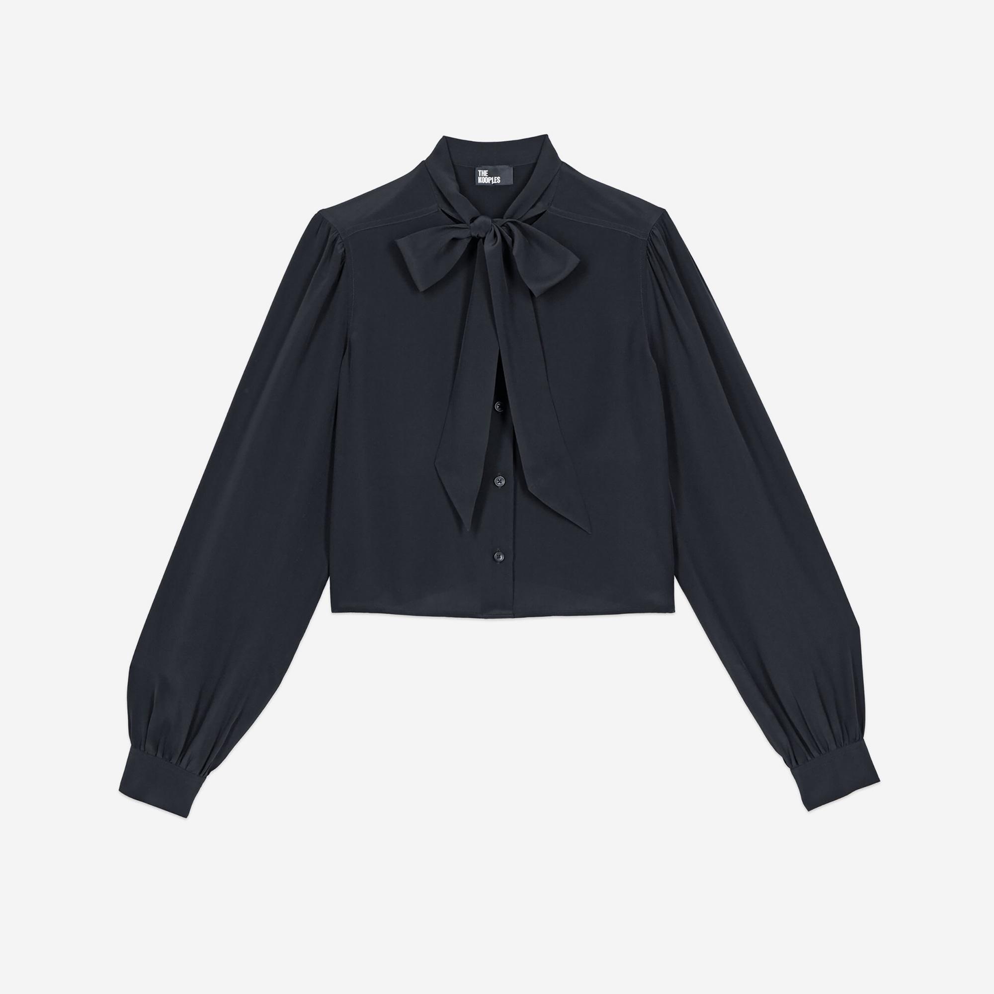 The Kooples Kadın Siyah Gömlek