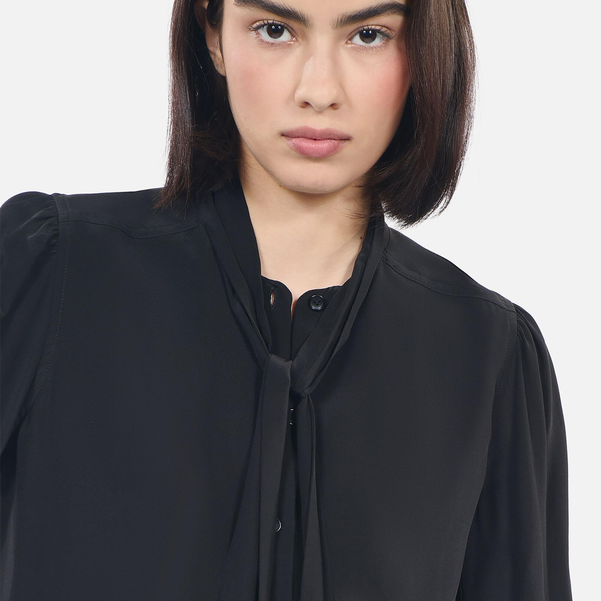 The Kooples Kadın Siyah Gömlek