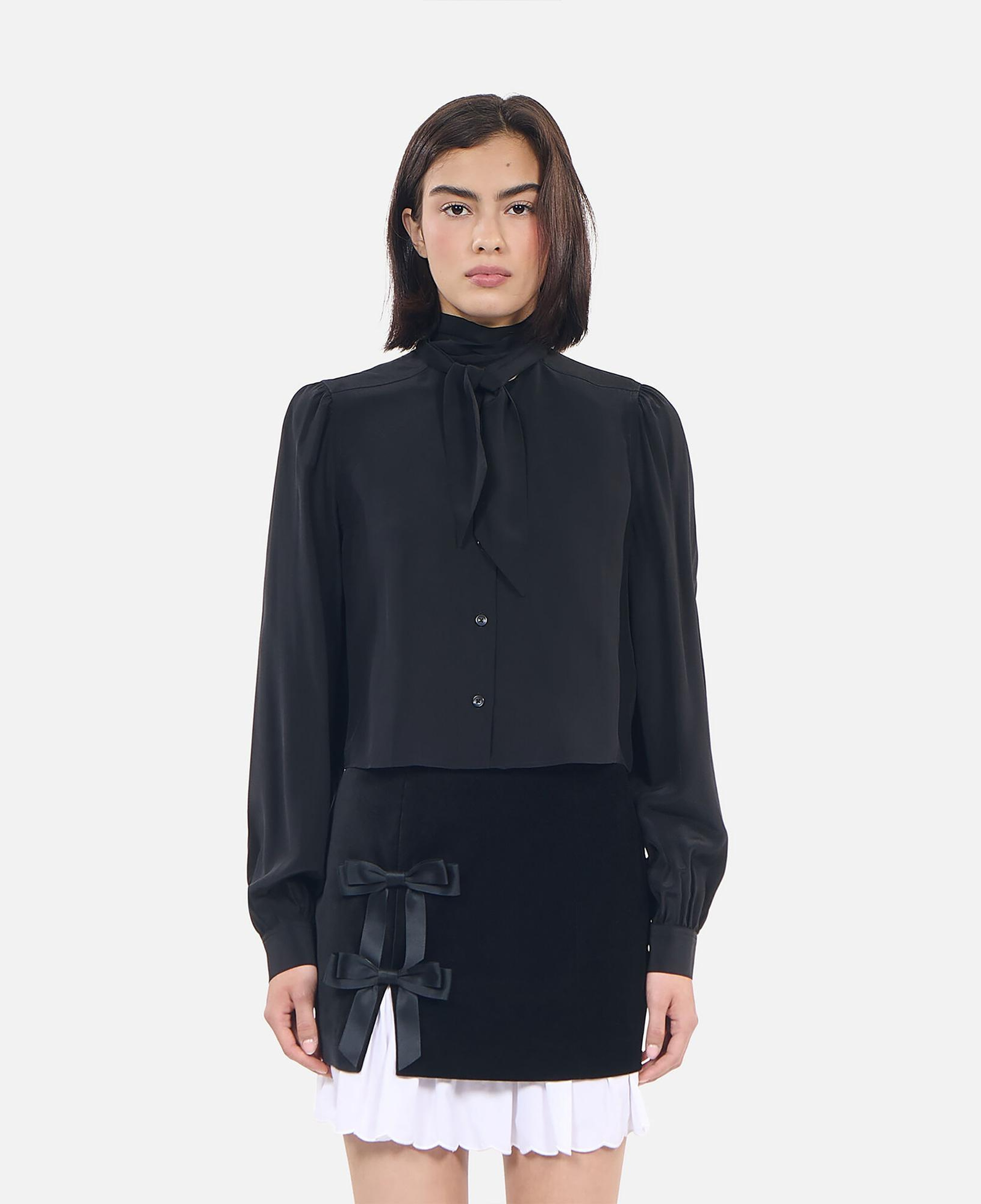 The Kooples Kadın Siyah Gömlek