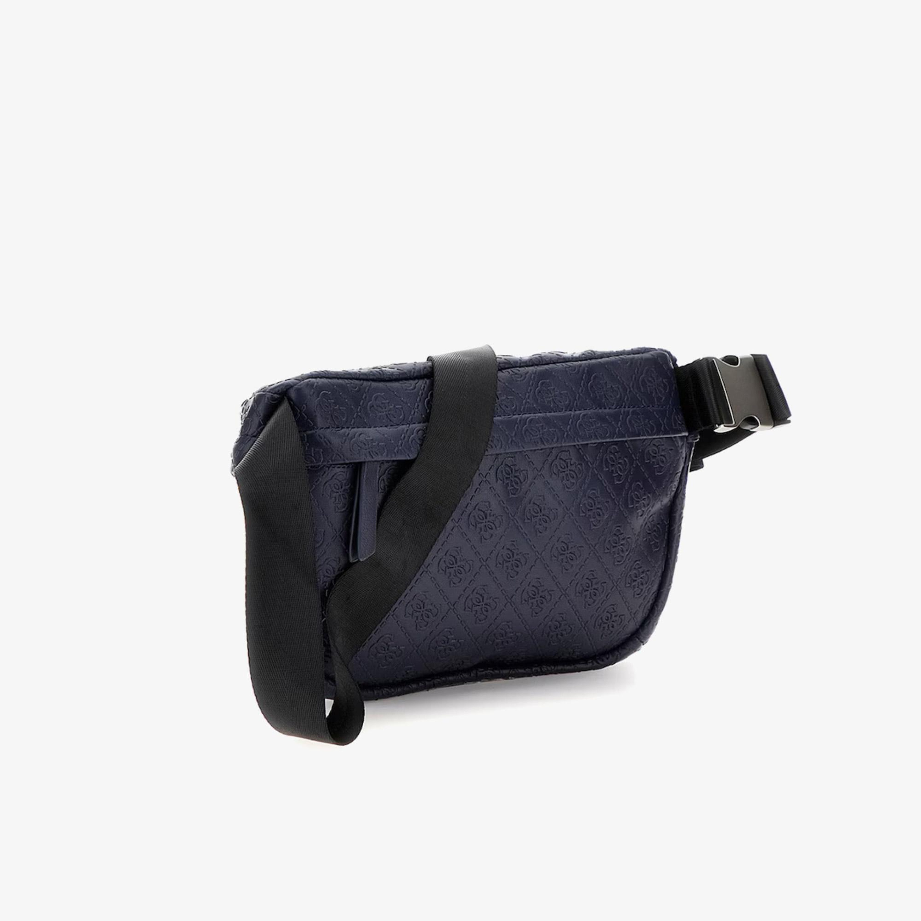 Guess Venezia Erkek Lacivert Bel Çantası