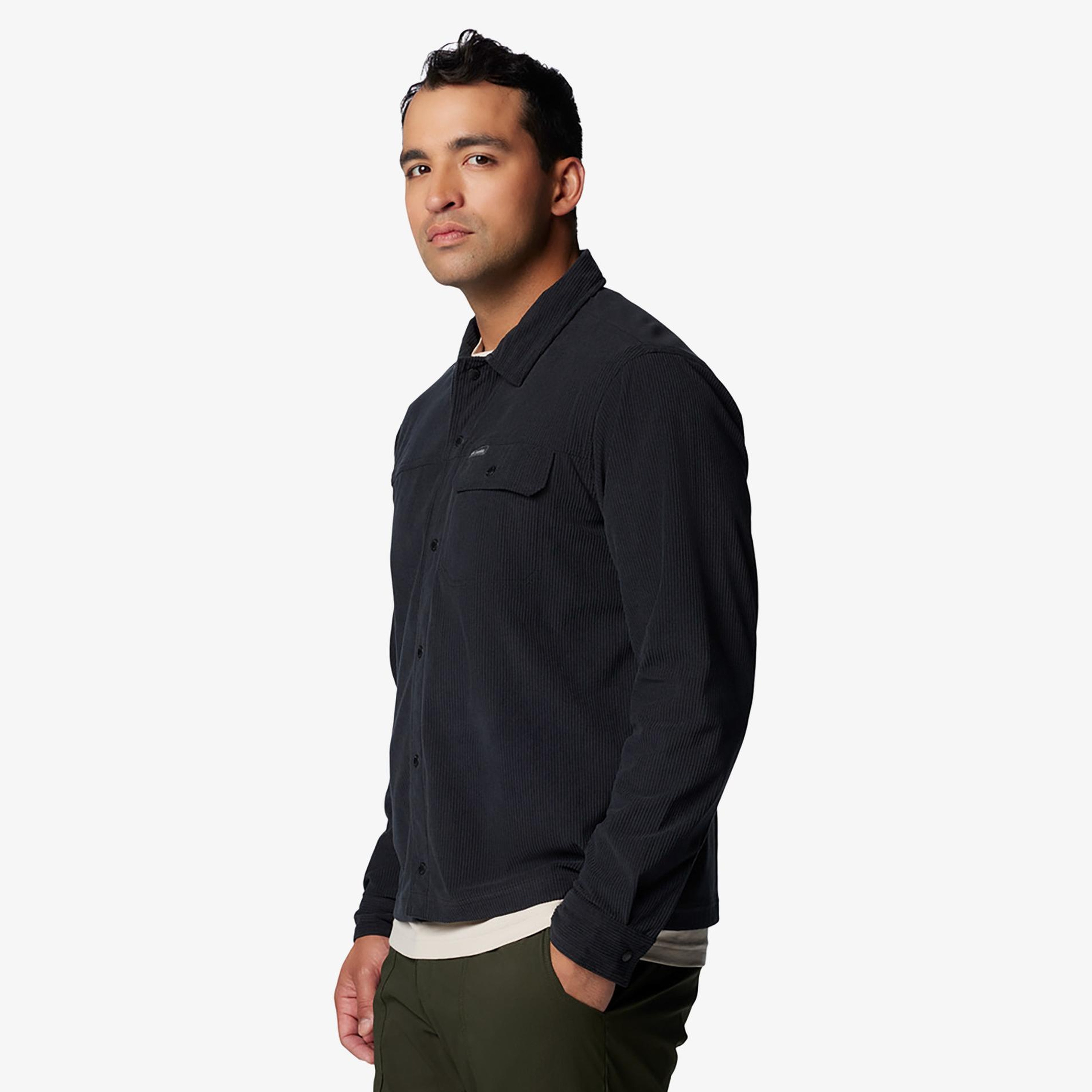 Columbia Flare Gun Corduroy Erkek Siyah Gömlek