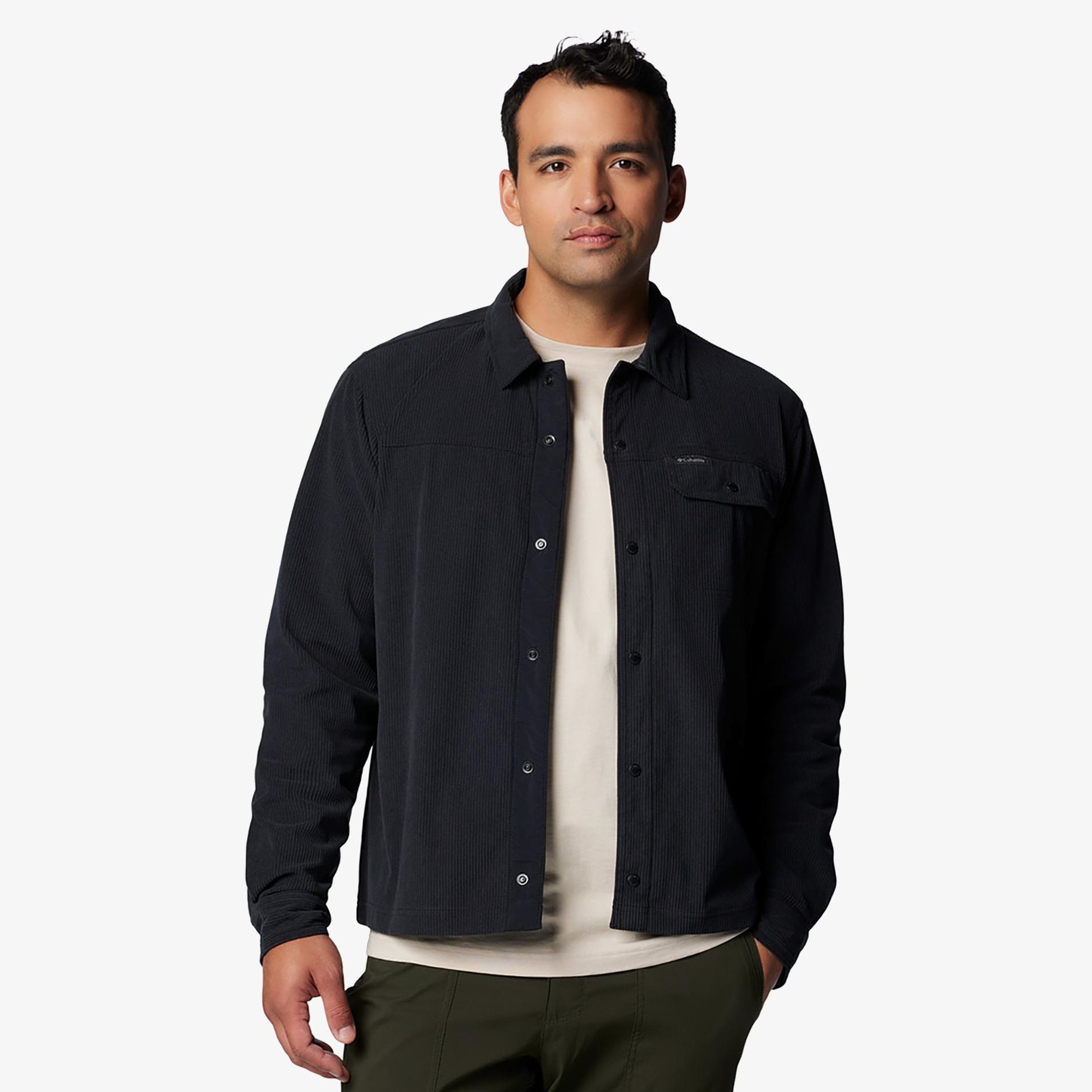 Columbia Flare Gun Corduroy Erkek Siyah Gömlek