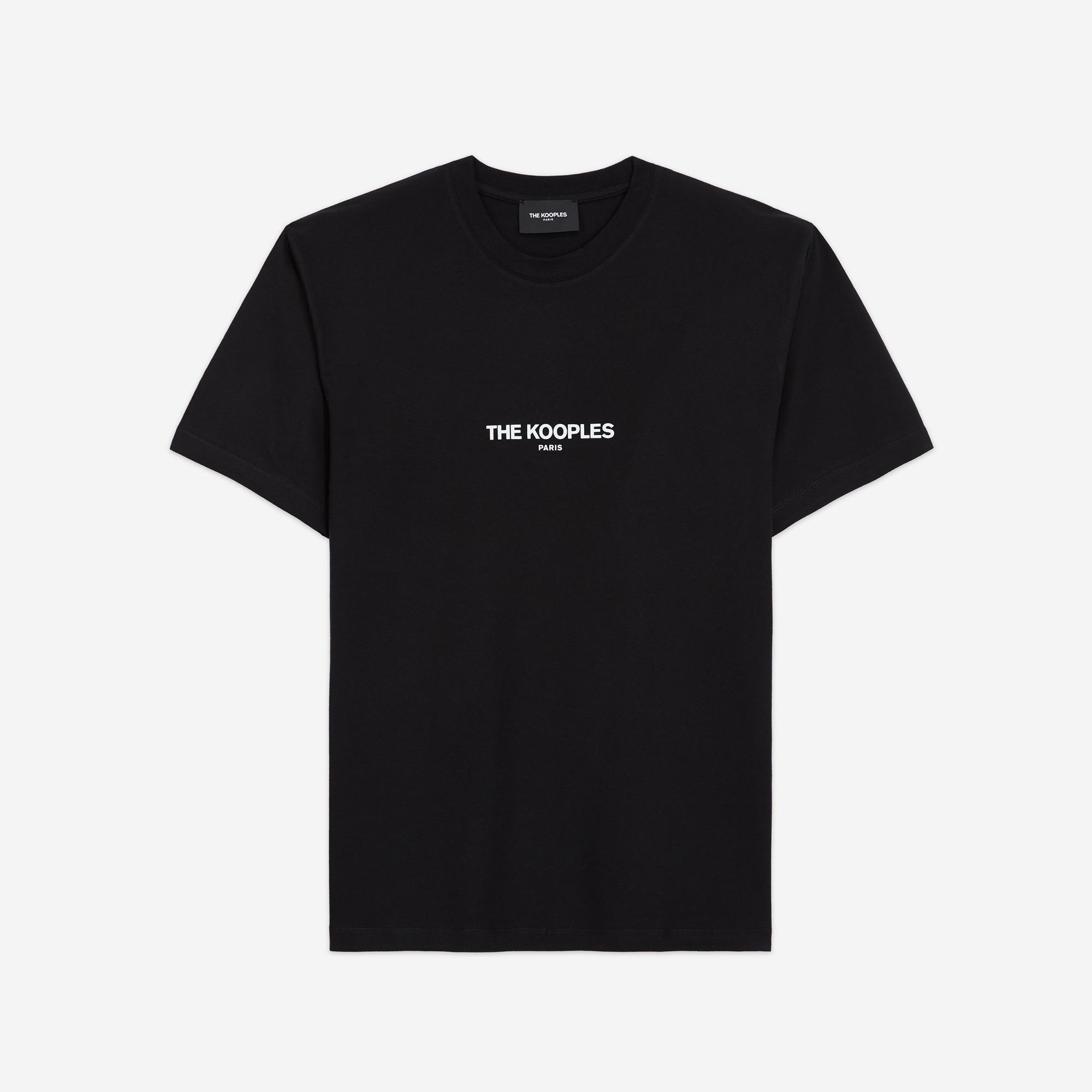 The Kooples Erkek Siyah T-Shirt
