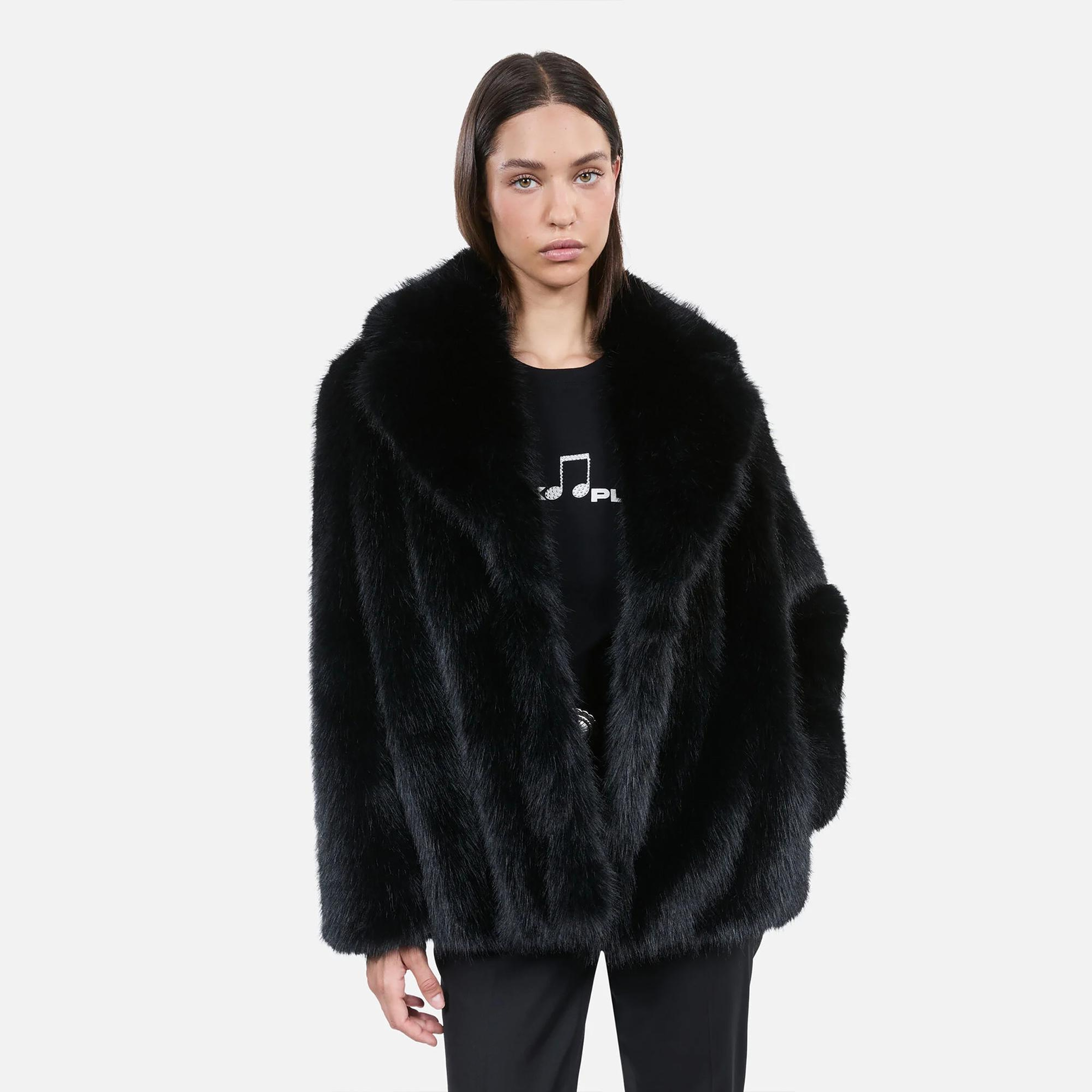 The Kooples Kadın Siyah Mont