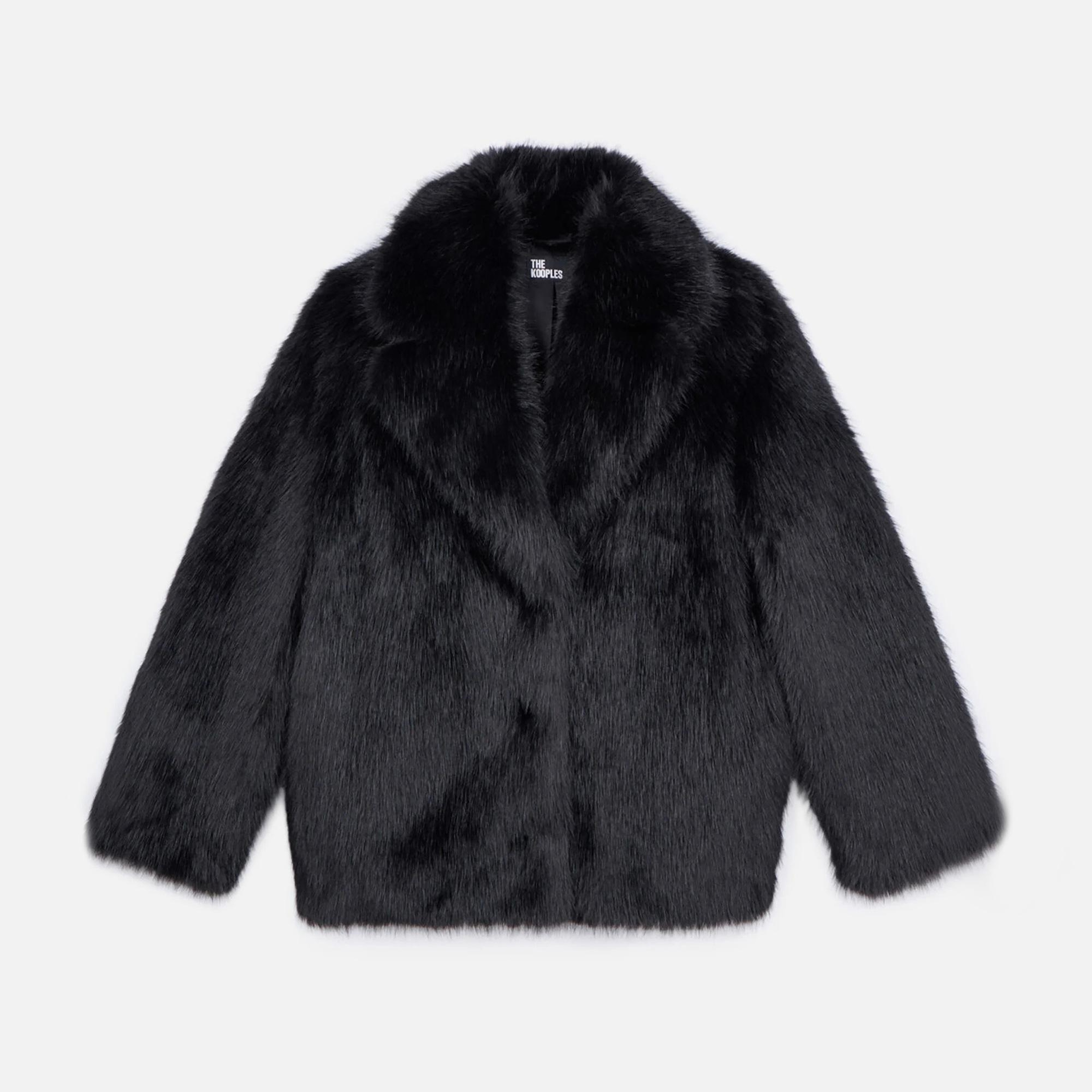 The Kooples Kadın Siyah Mont