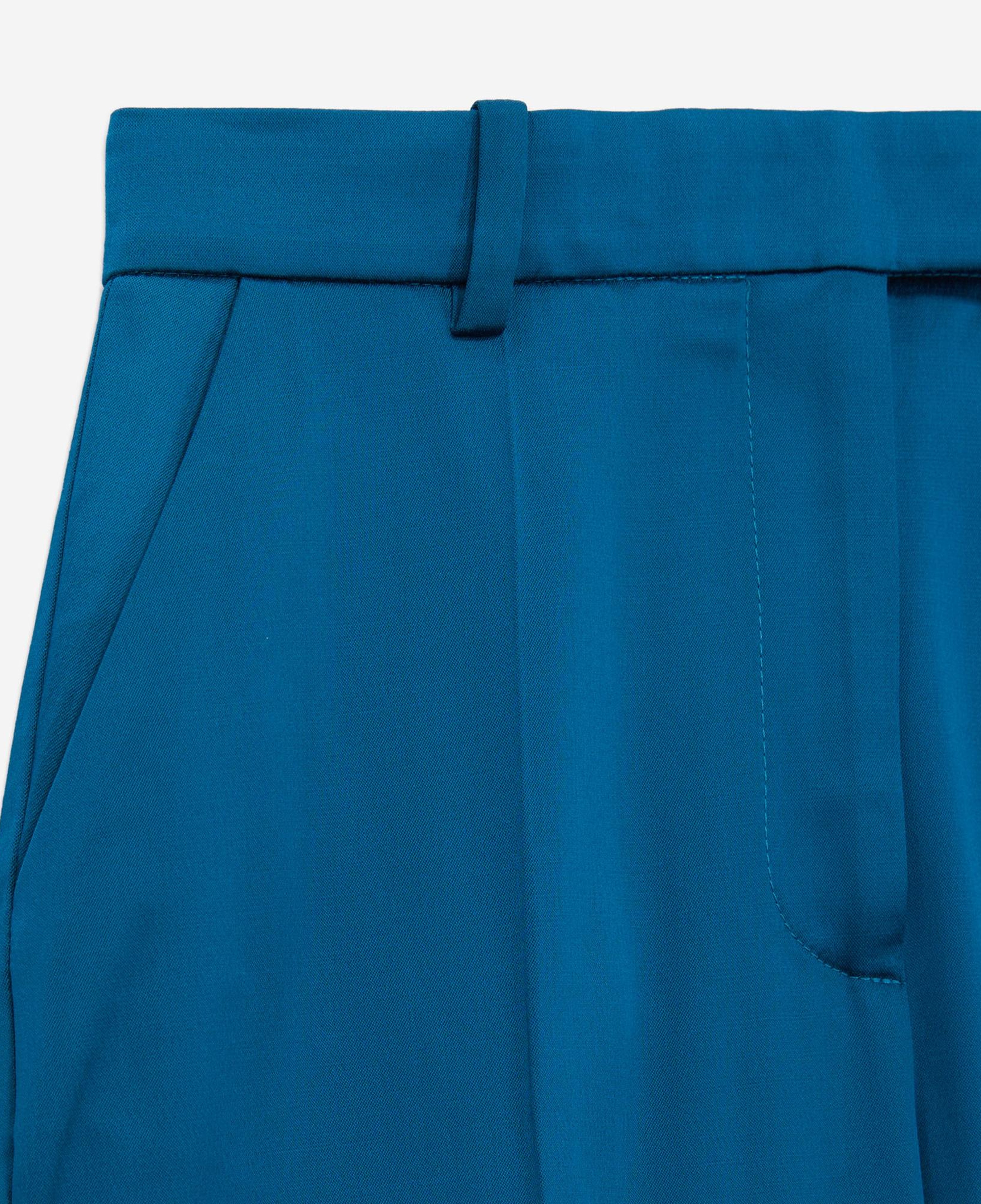 The Kooples Kadın Straight Fit Çiçek Desenli Mavi Pantolon