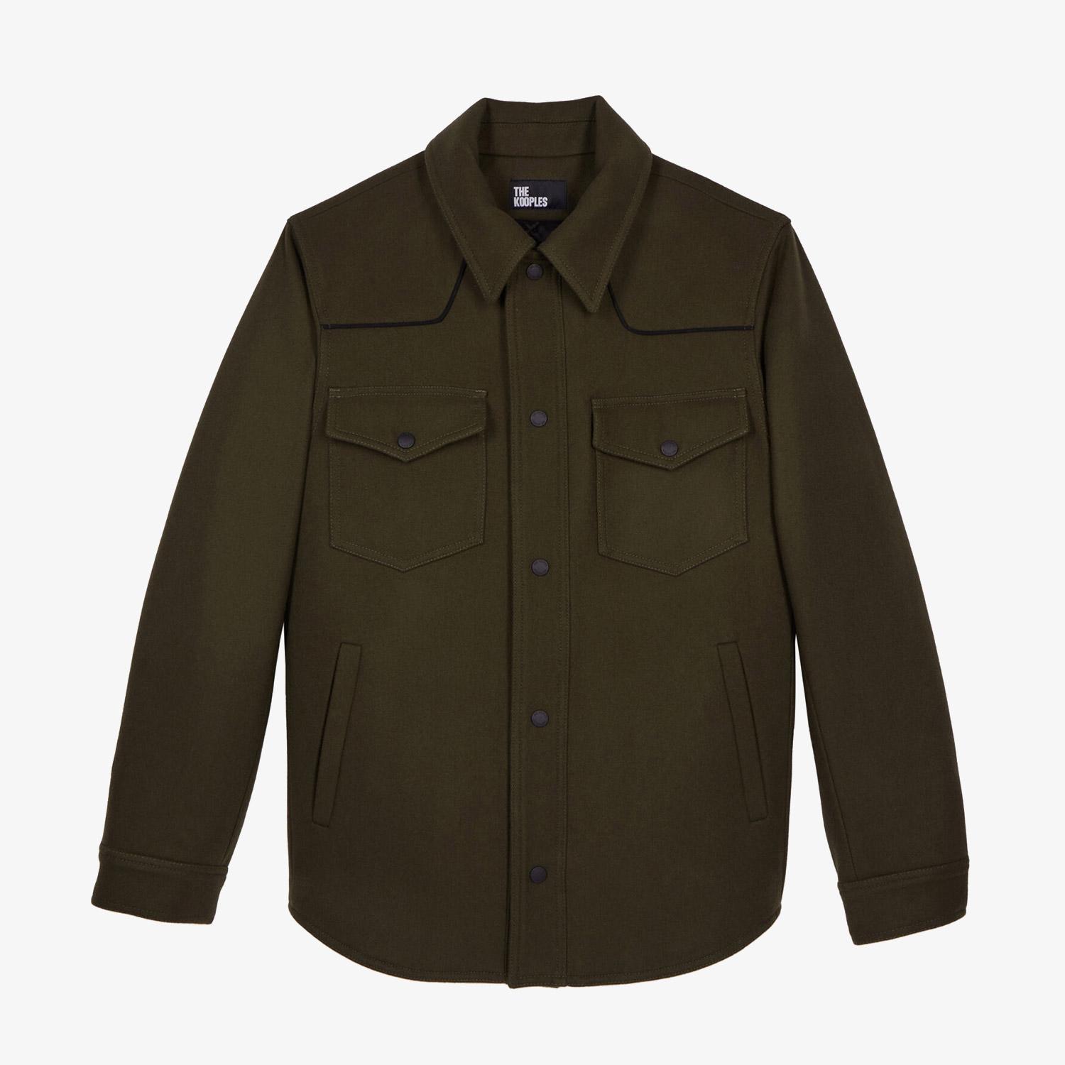 The Kooples Erkek Yeşil Mont