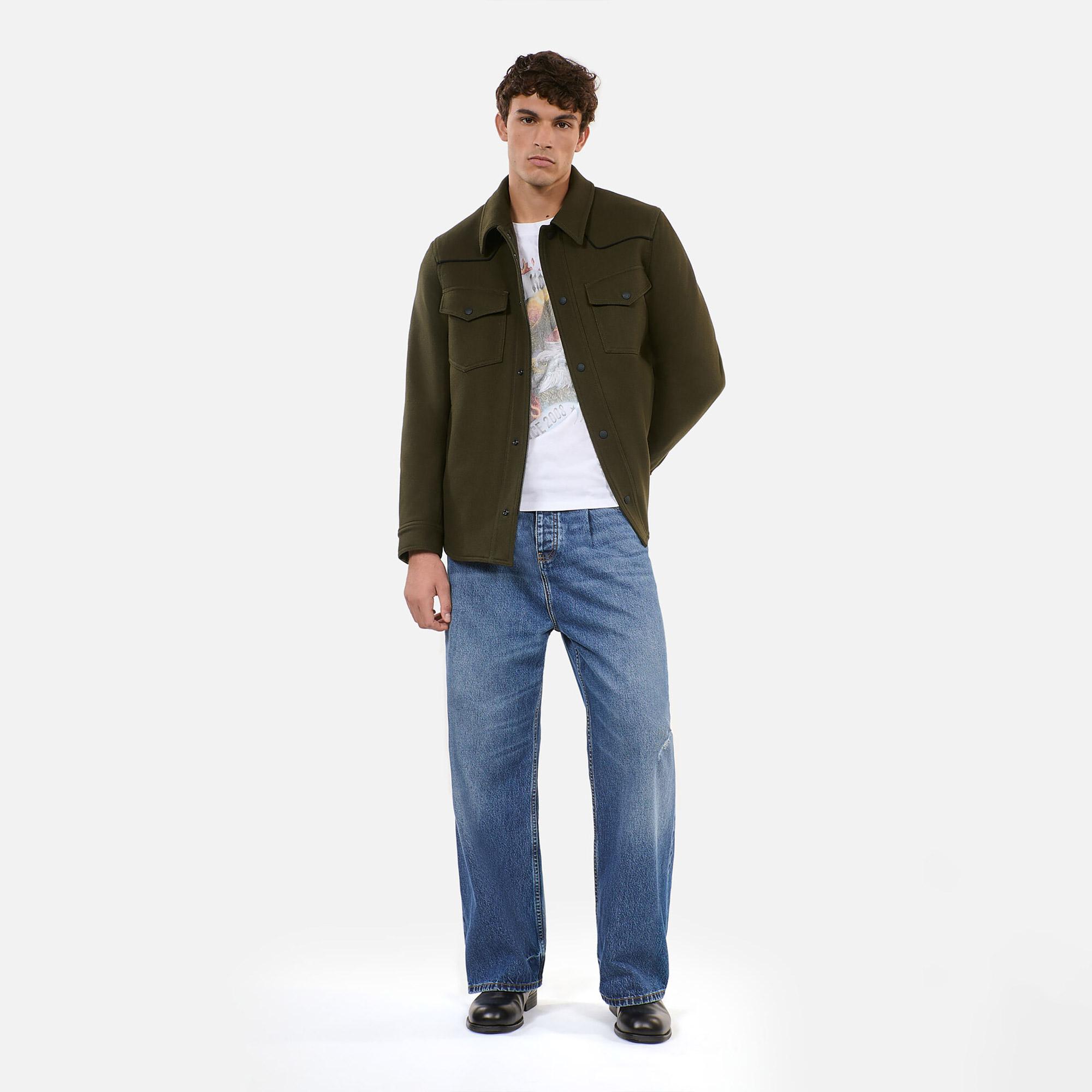 The Kooples Erkek Yeşil Mont