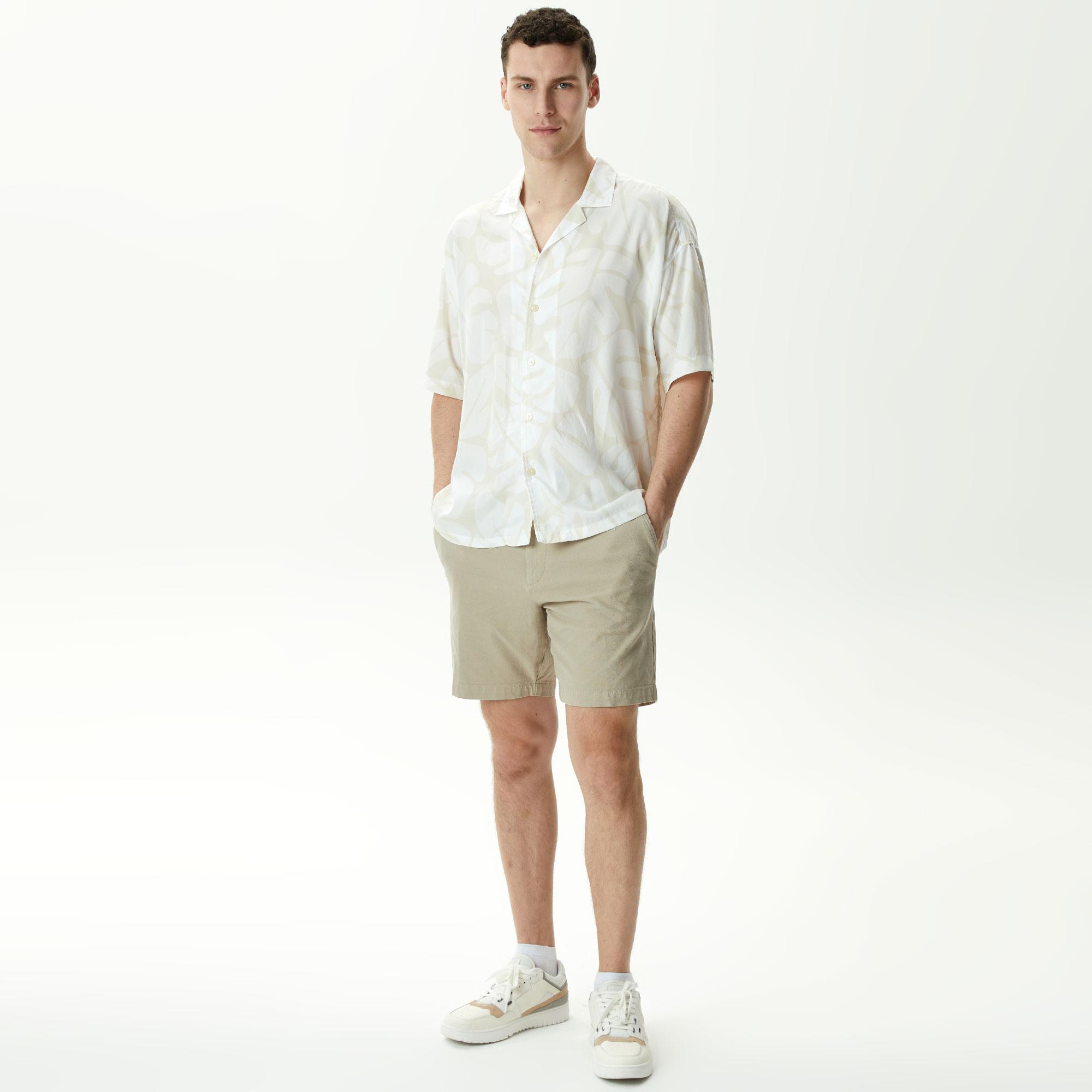 Boss S-Drew Erkek Beyaz Gömlek