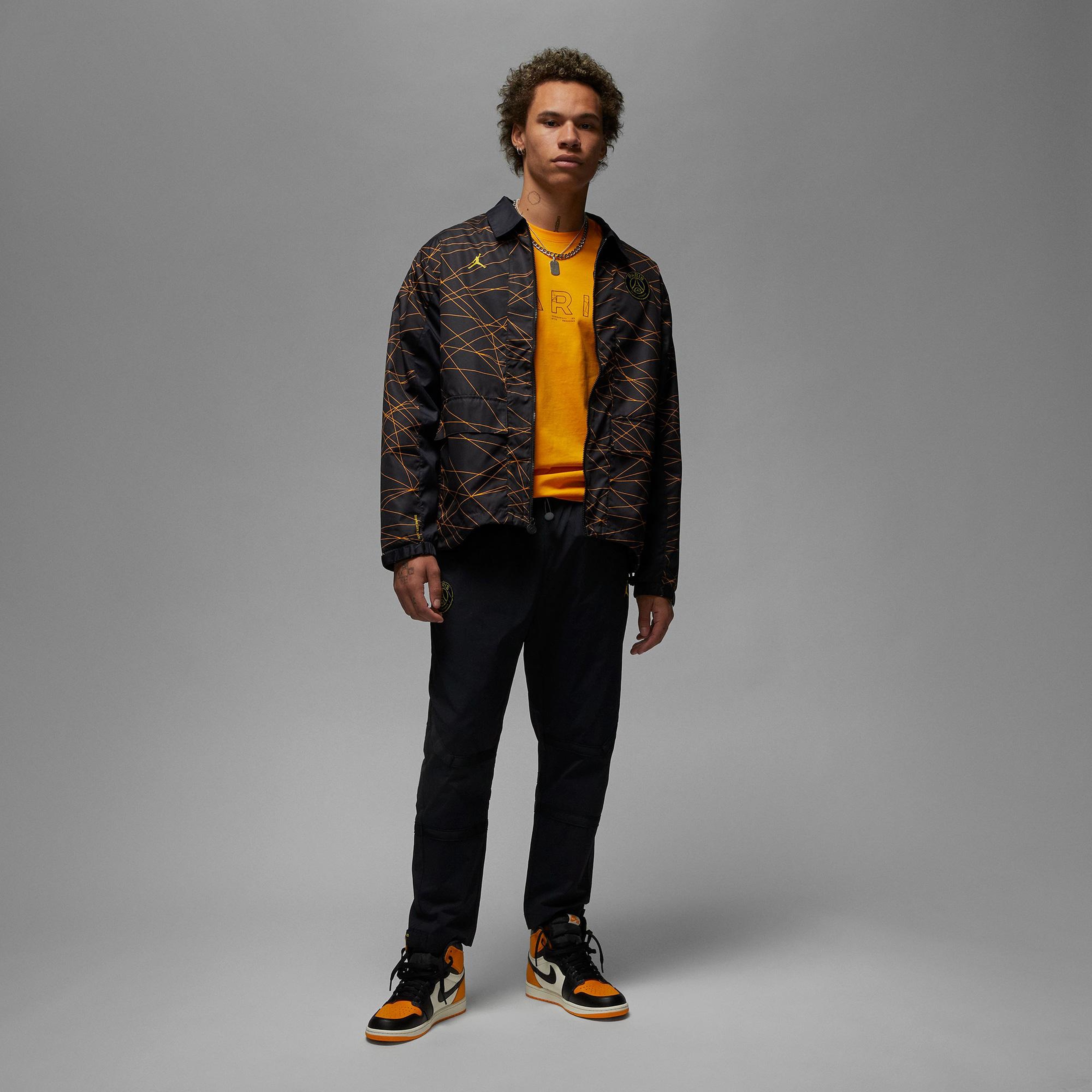 Jordan Paris Saint-Germain Erkek Siyah Ceket