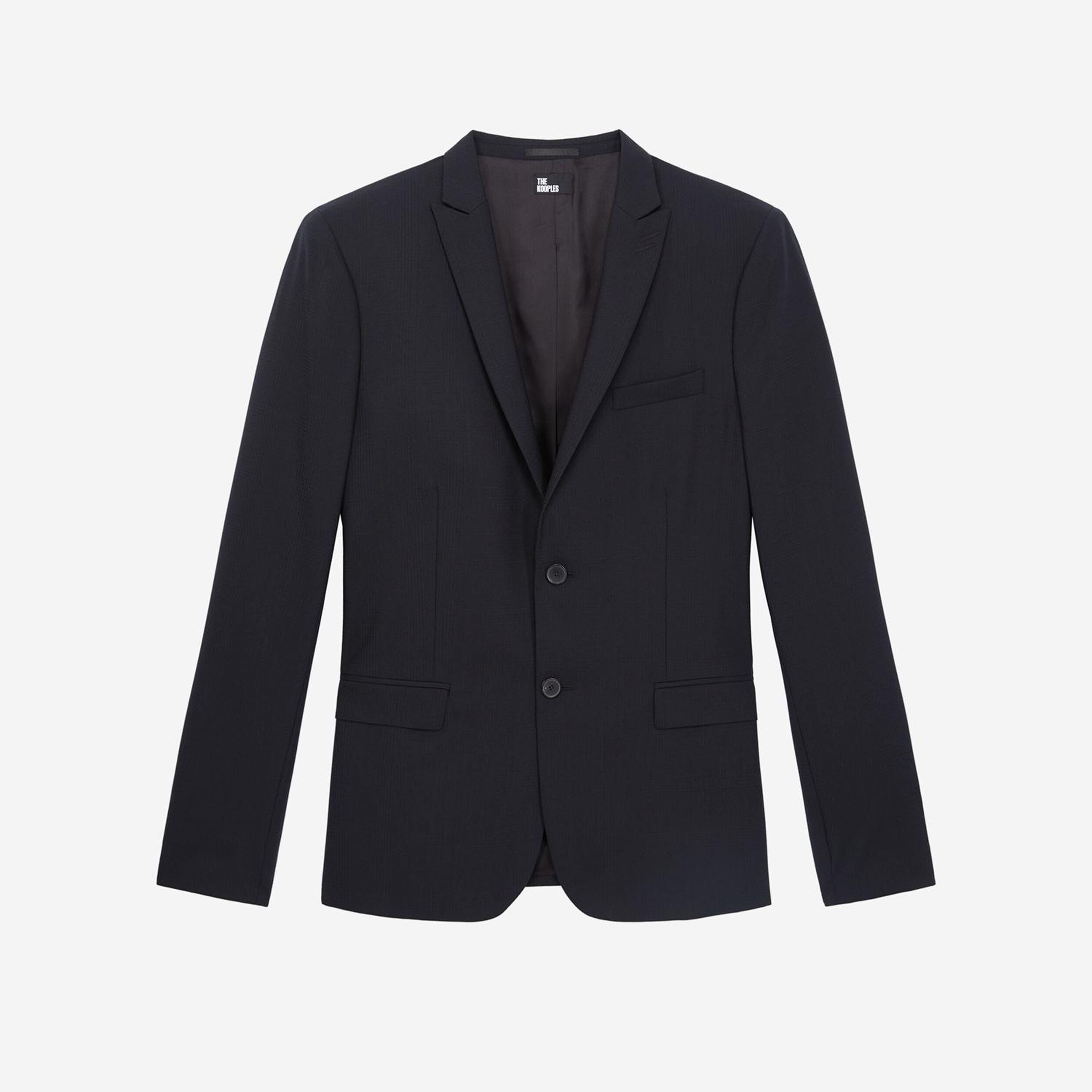 The Kooples Erkek Straight Fit Lacivert Ceket