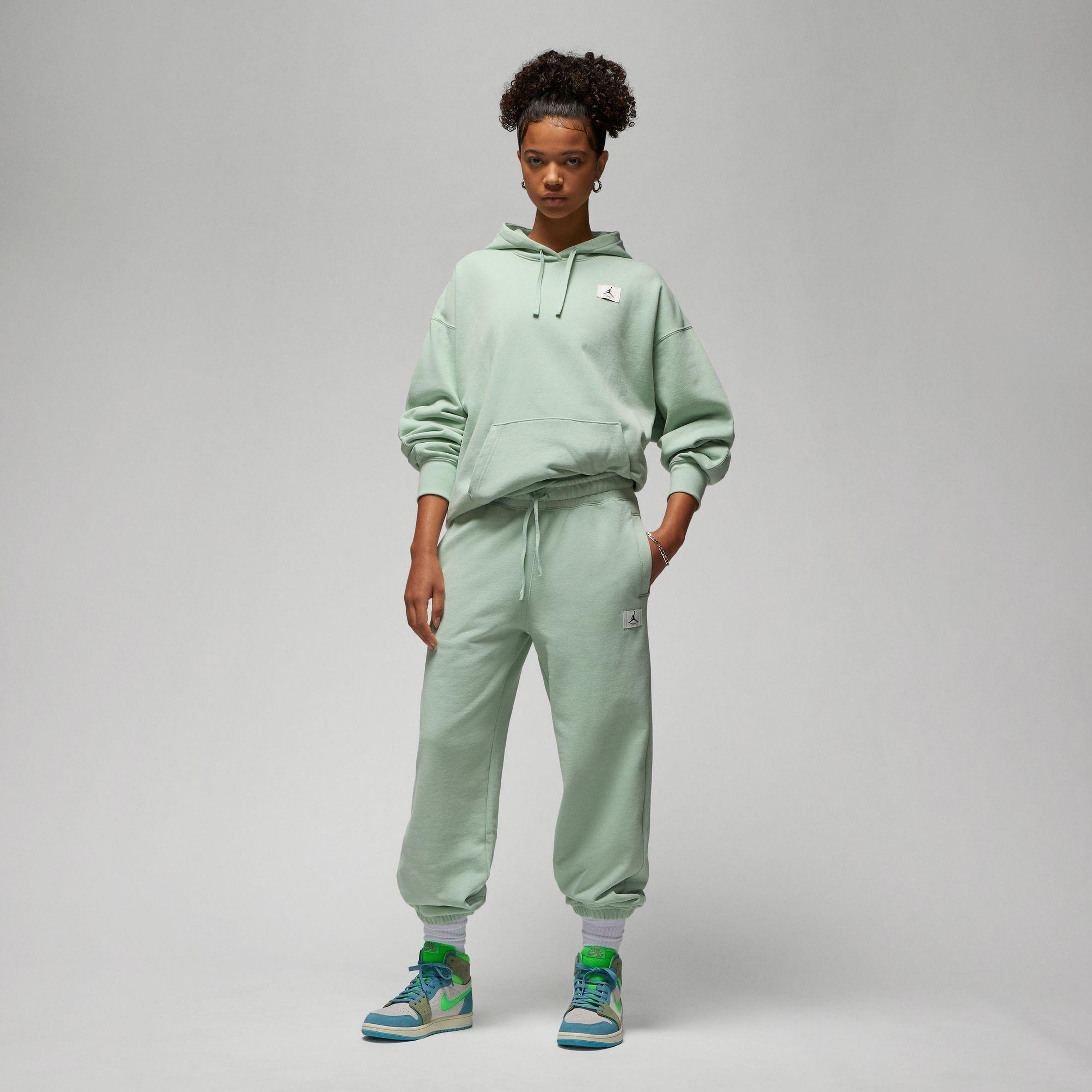 Jordan Flight Fleece Kadın Yeşil Eşofman Altı