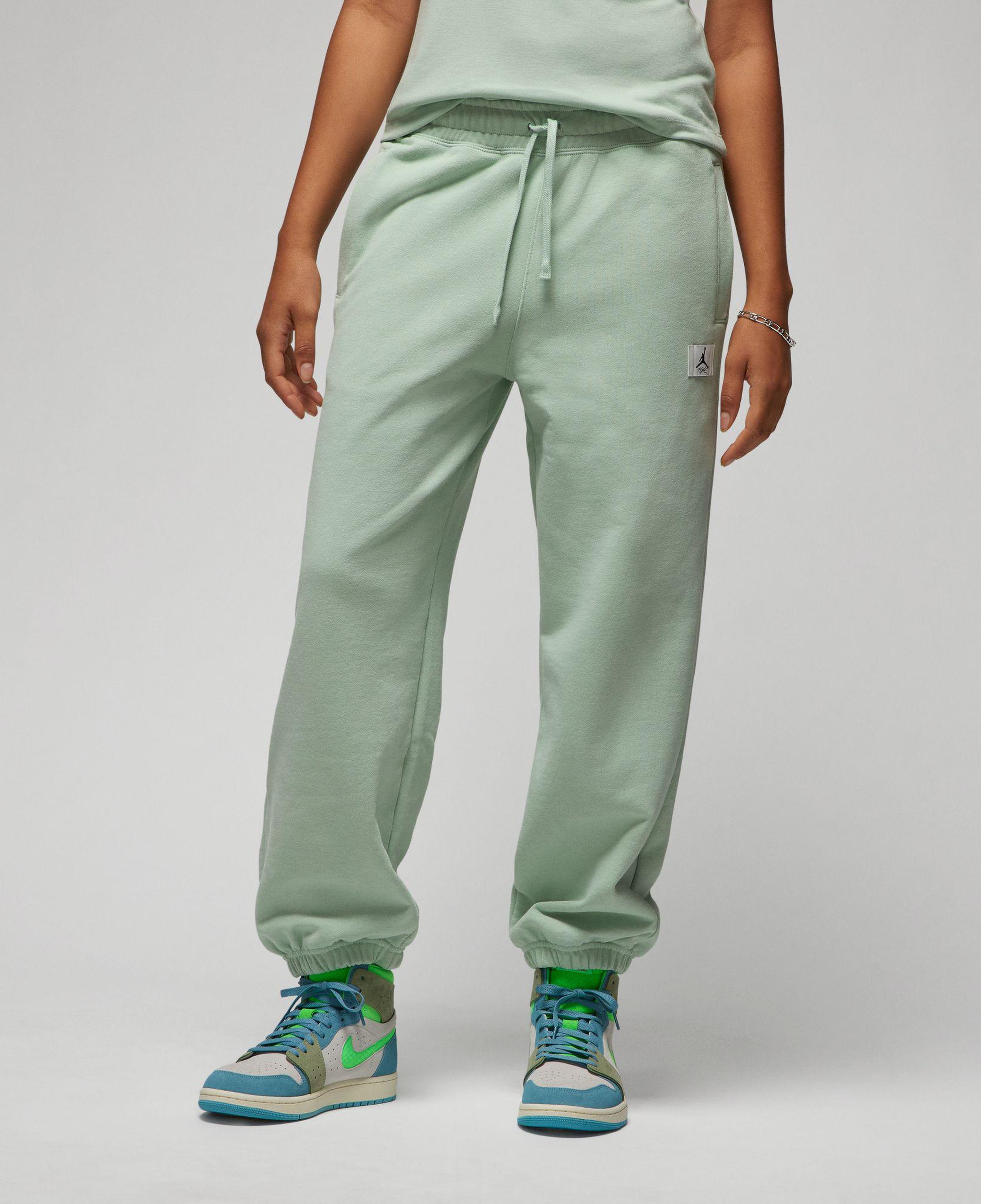 Jordan Flight Fleece Kadın Yeşil Eşofman Altı