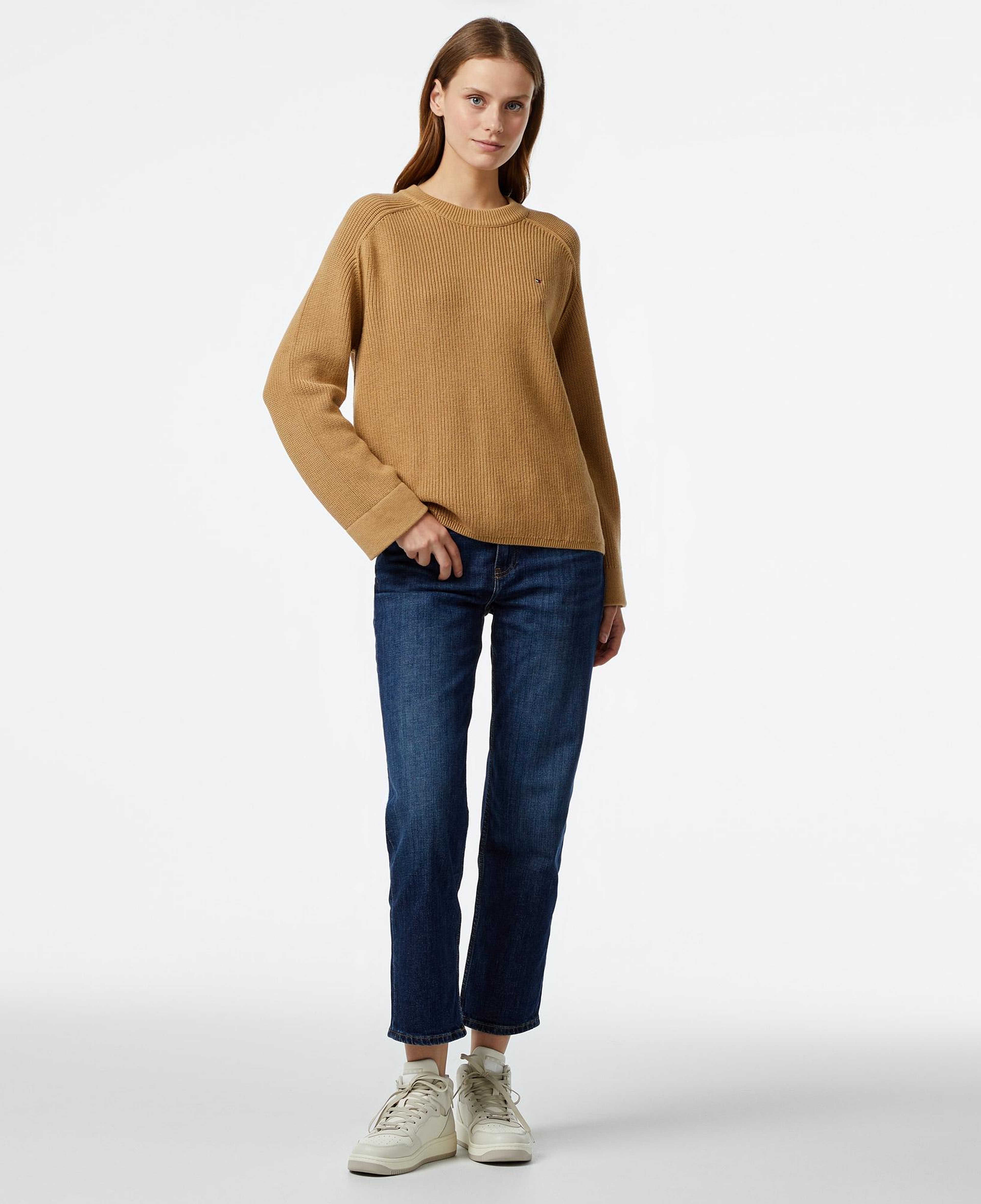 Tommy Hilfiger Cardi Stitch Kadın Haki Hırka