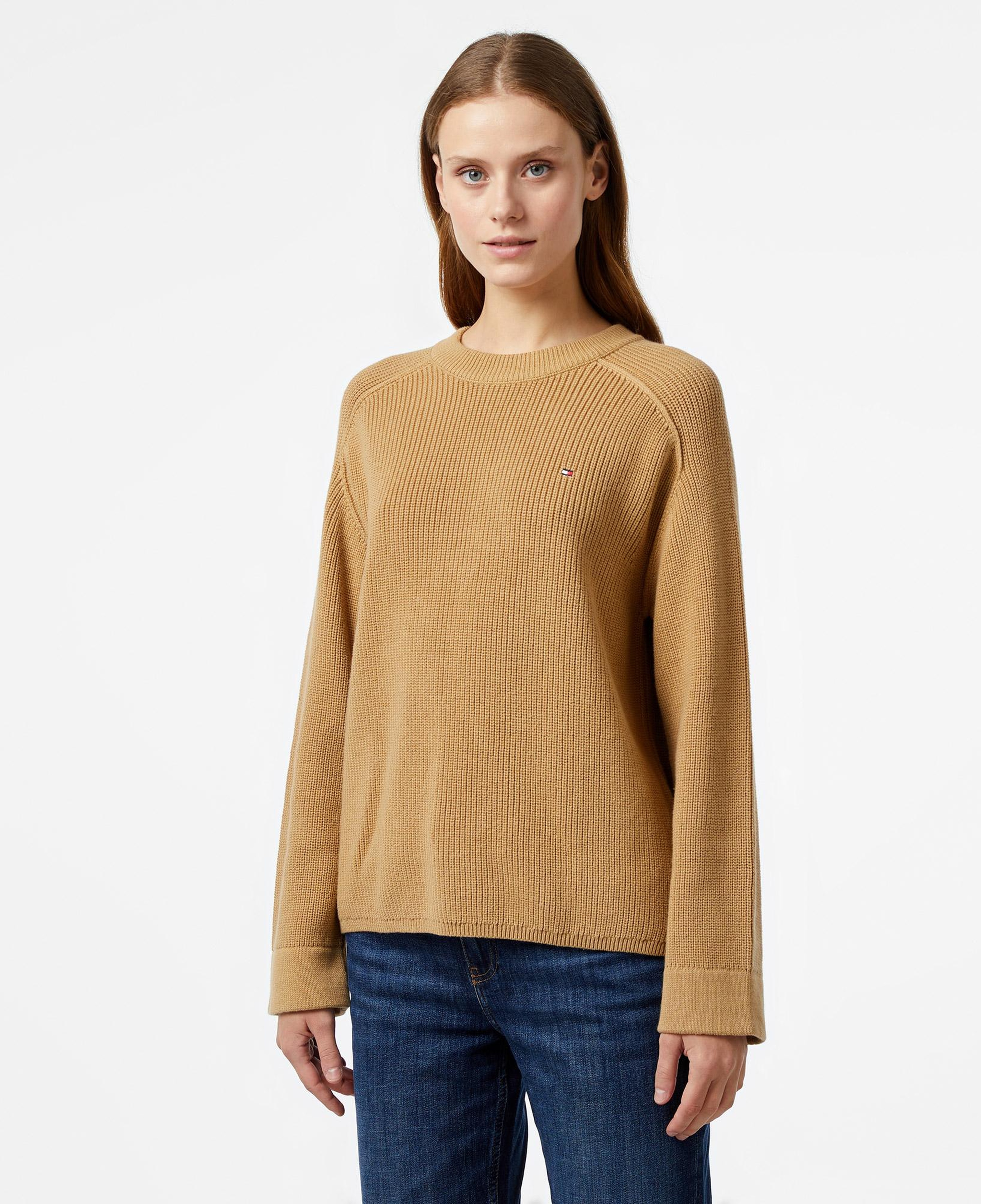 Tommy Hilfiger Cardi Stitch Kadın Haki Hırka