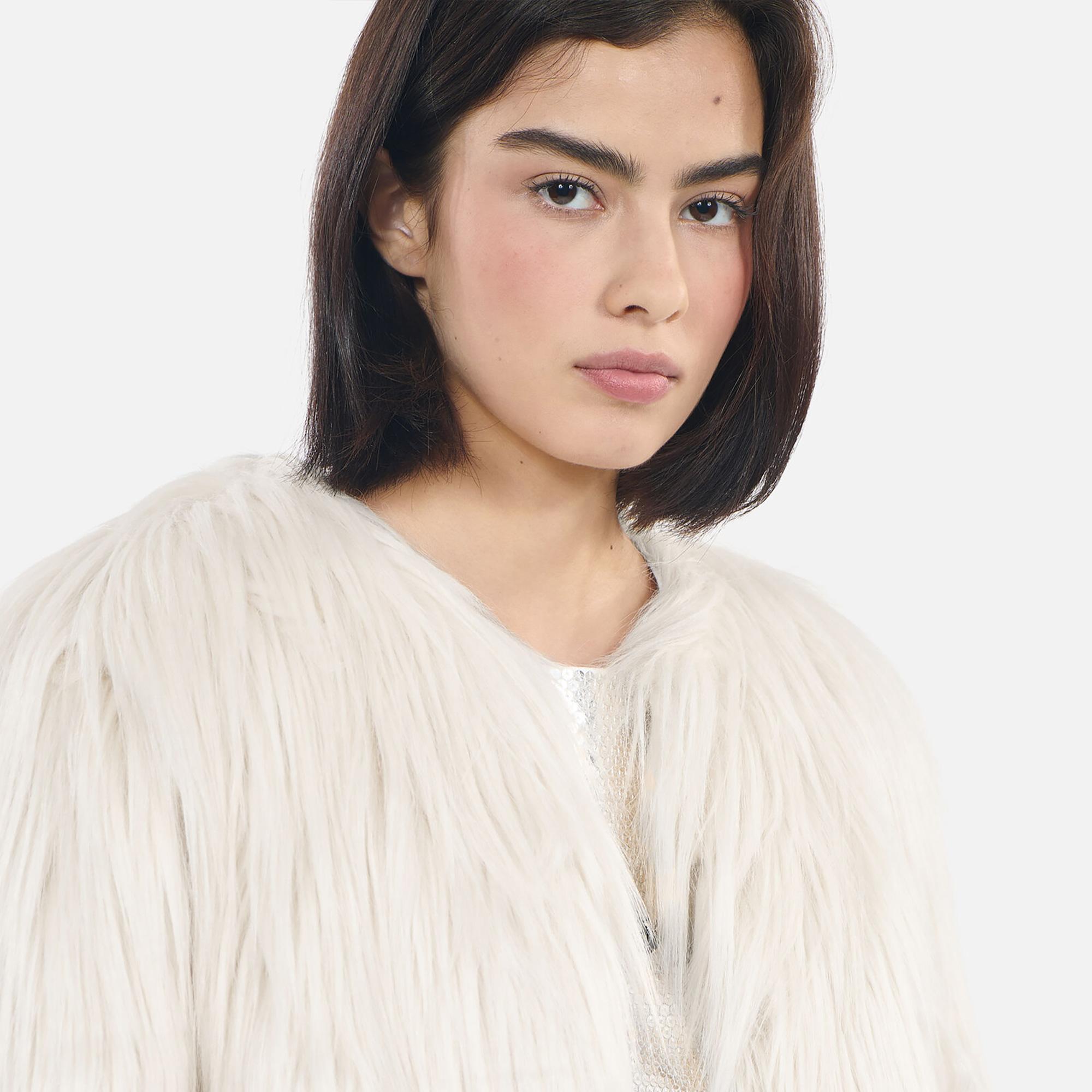 The Kooples Kadın Krem Mont